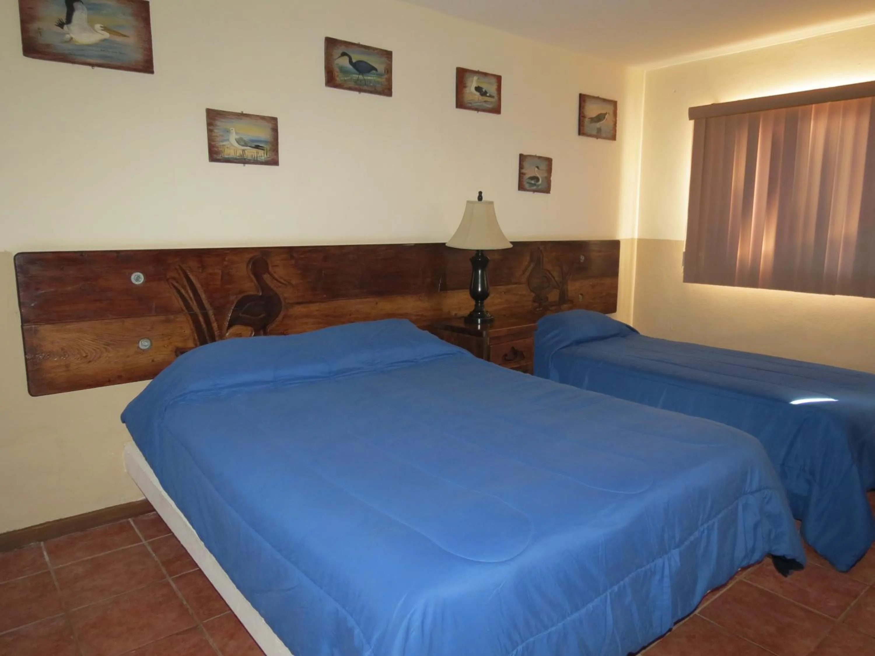 Bed in Restaurante Malarrimo Hotel & RV Parking