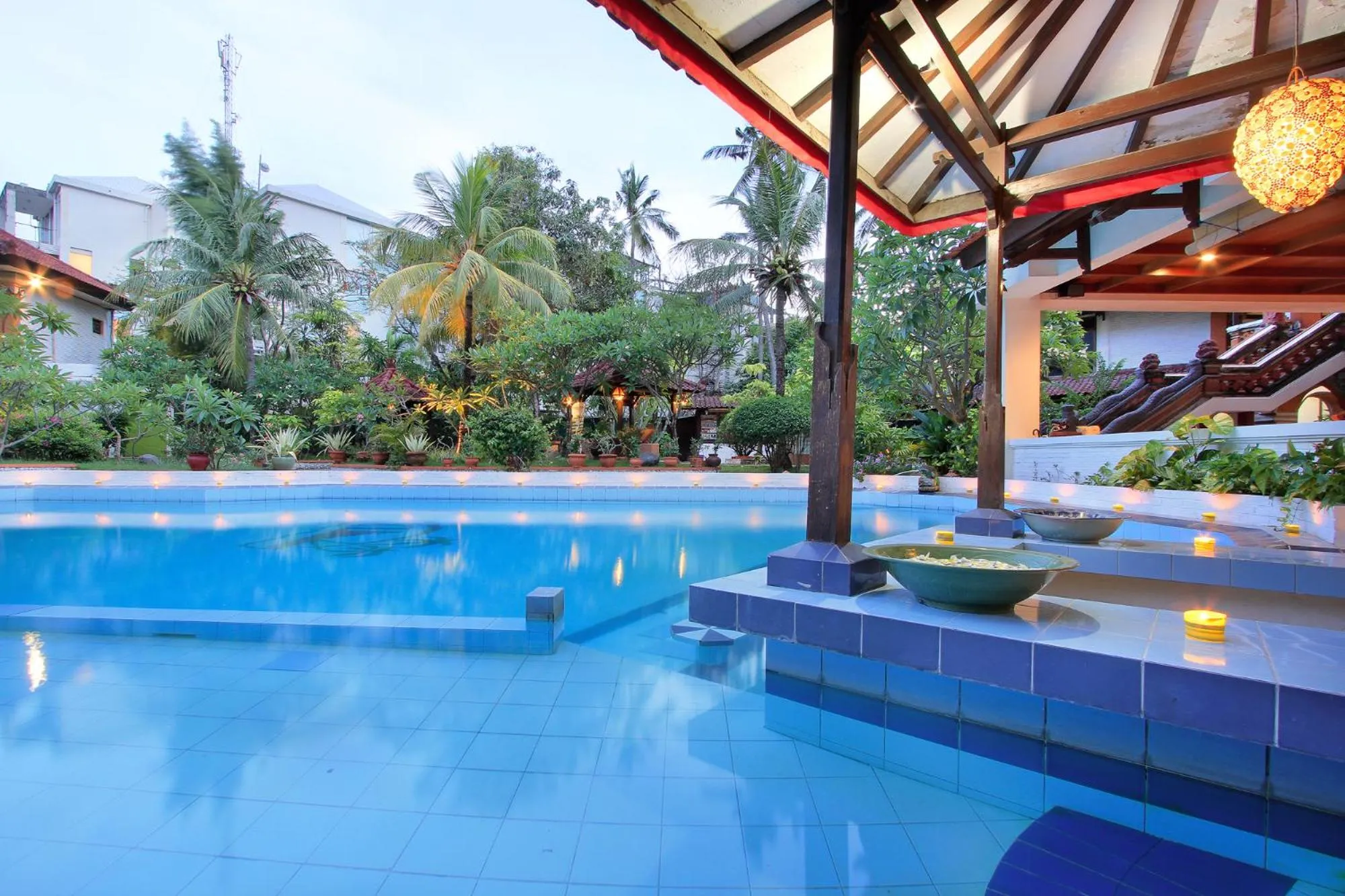 Lounge or bar in Puri Naga Beachfront Cottages