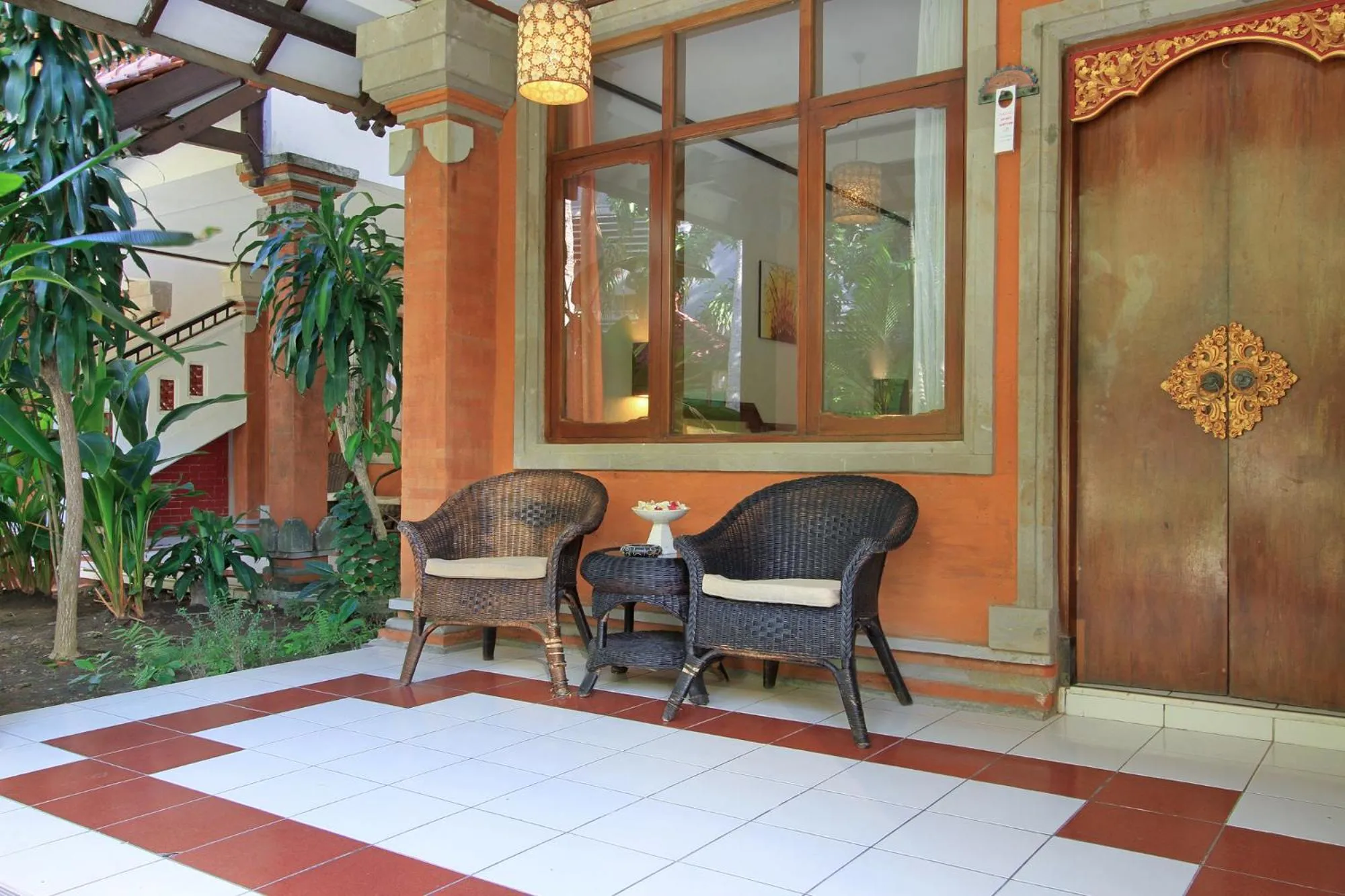 Balcony/Terrace in Puri Naga Beachfront Cottages