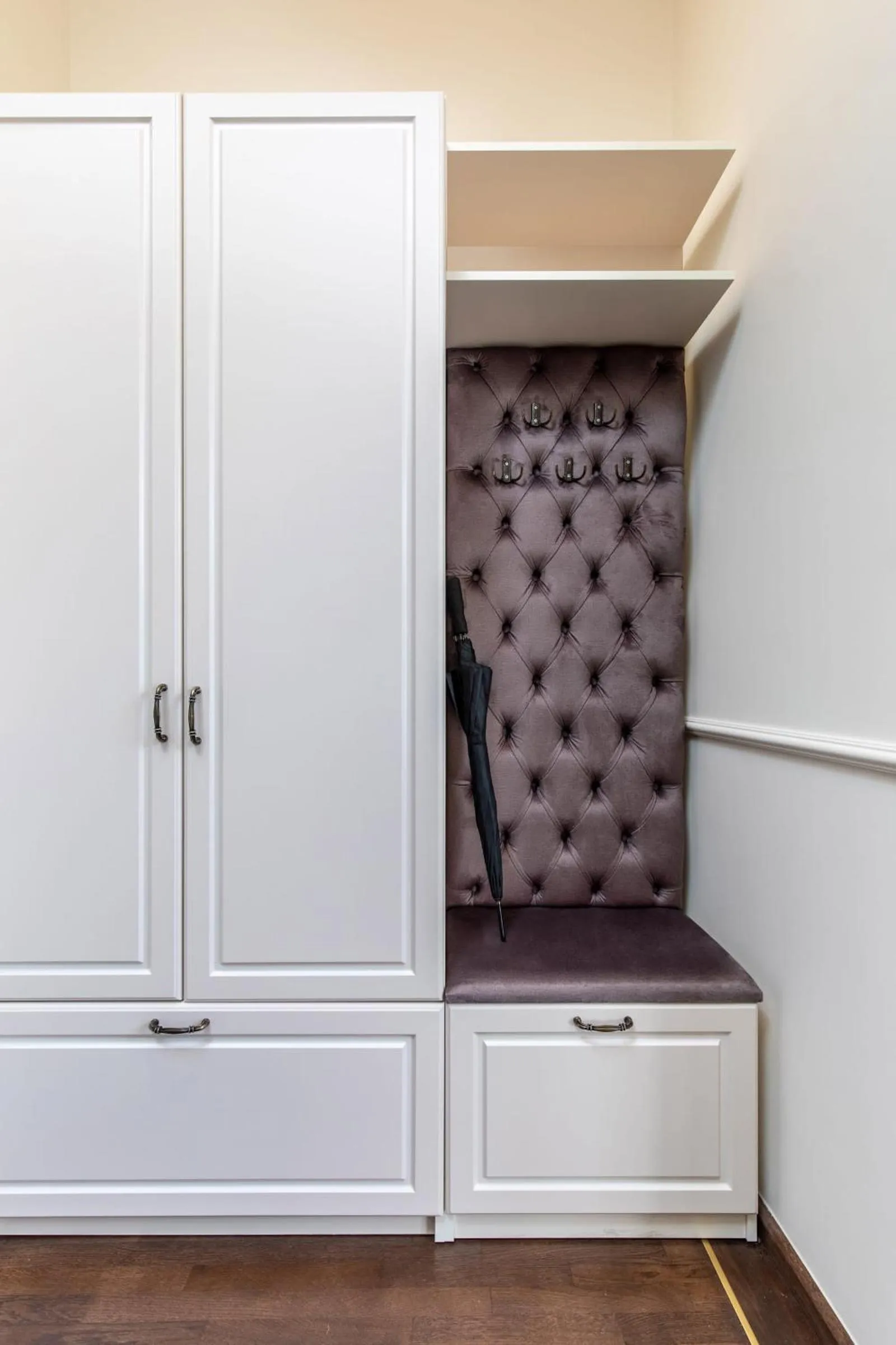 wardrobe in Old Town Luxury Suites