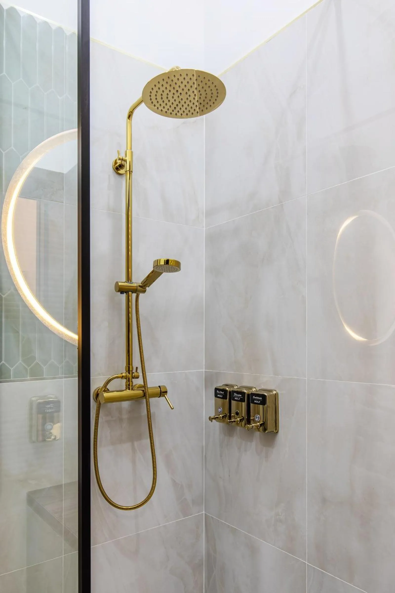 Shower in Old Town Luxury Suites