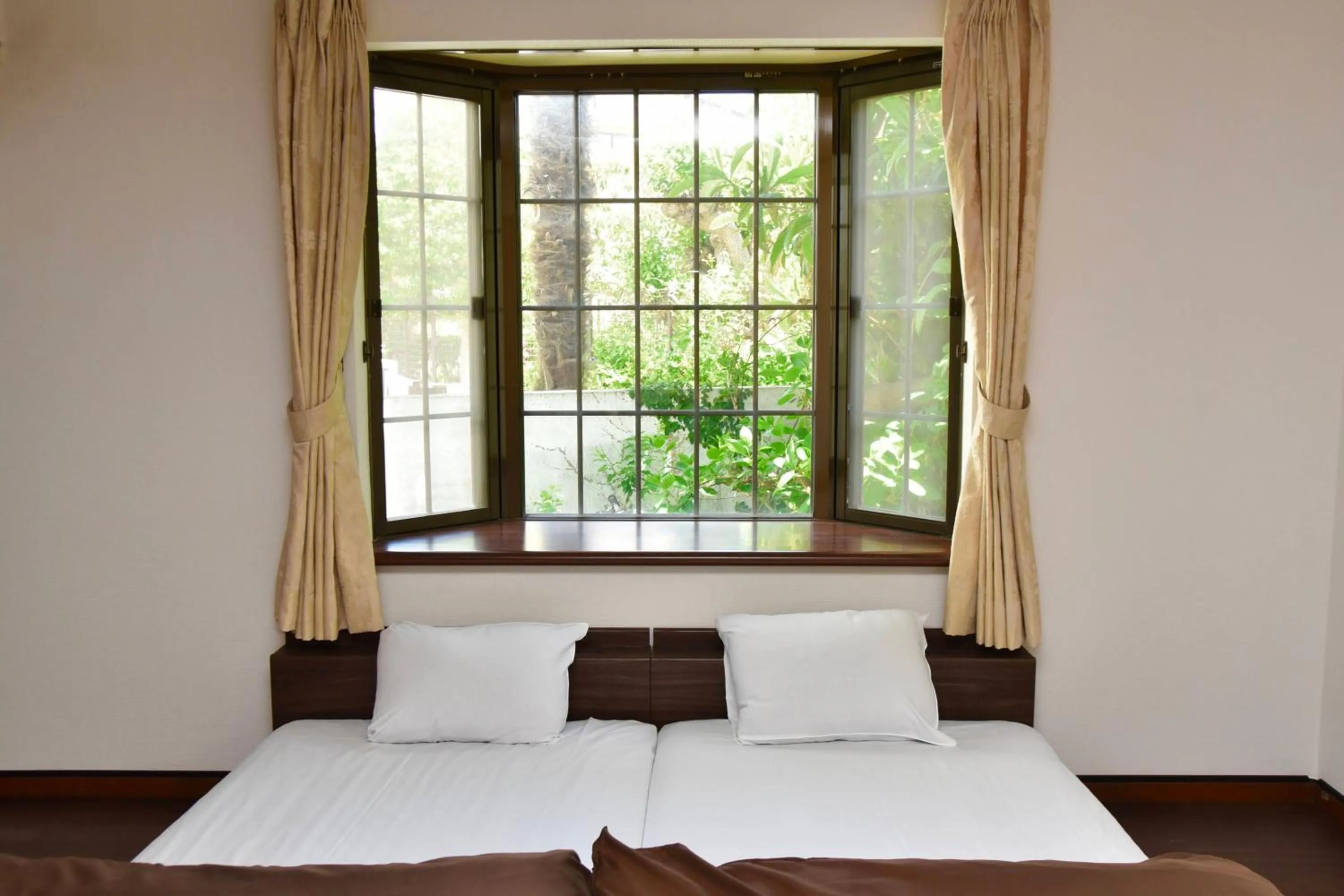 Bed in Beach side House SHELL kamakurahase