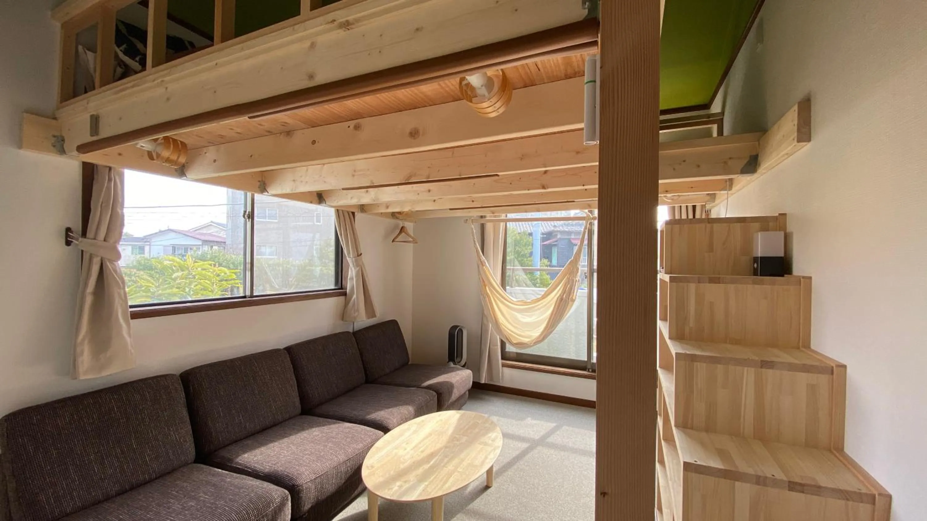 Living room in Beach side House SHELL kamakurahase