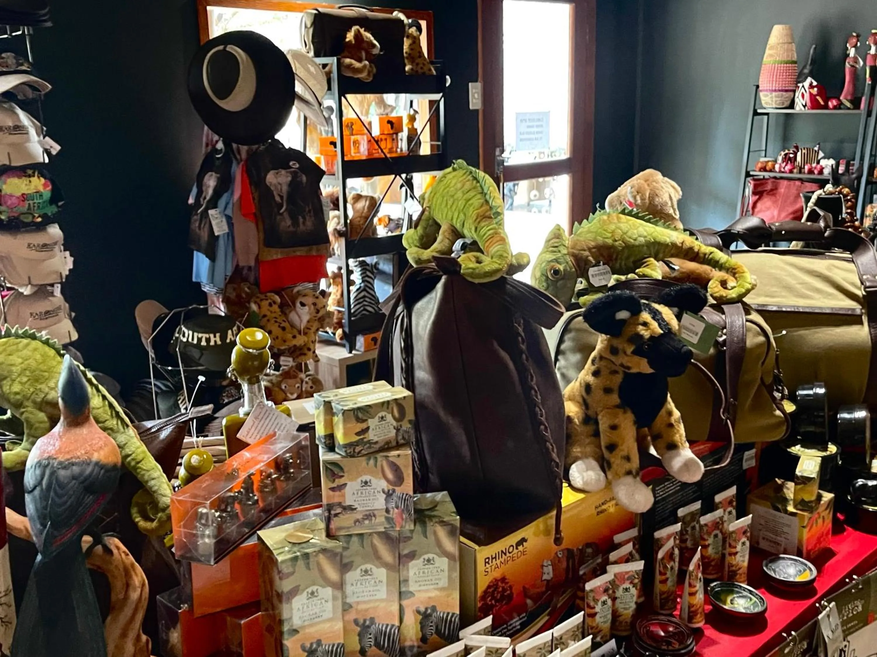 Shopping Area in Karongwe River Lodge