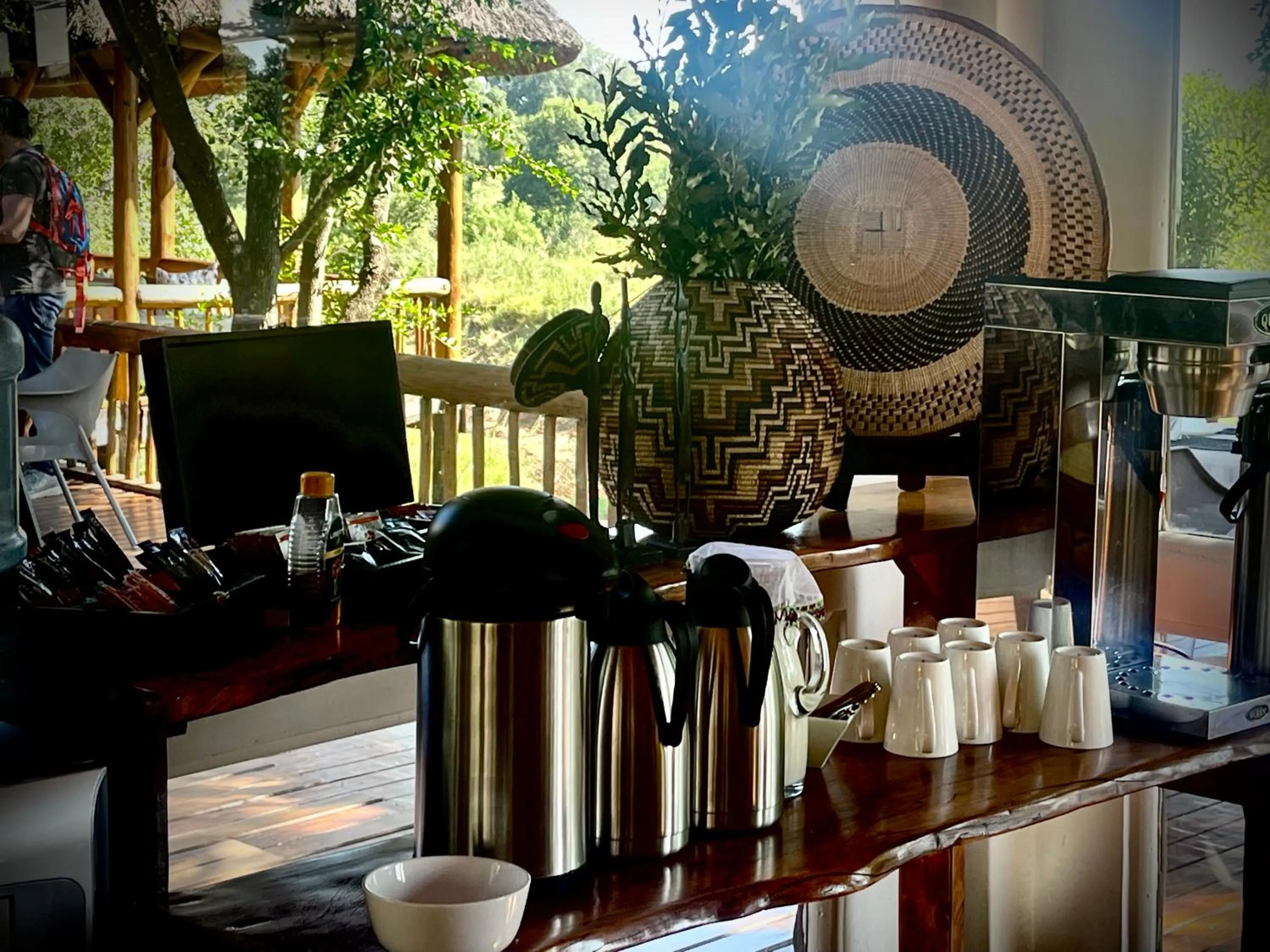 Coffee/tea facilities in Karongwe River Lodge
