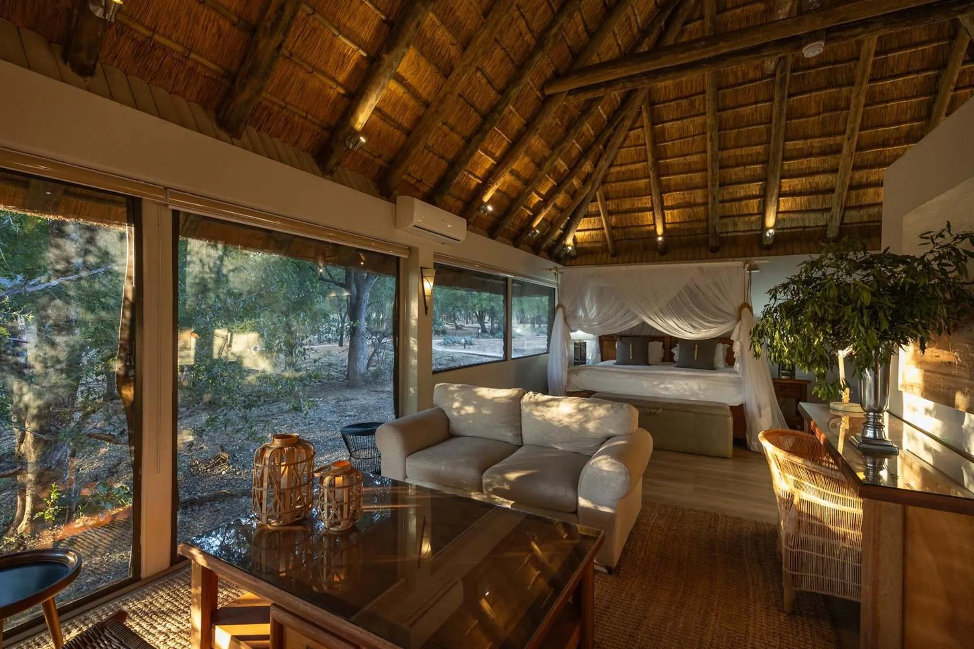 Bed in Karongwe - River Safari Lodge