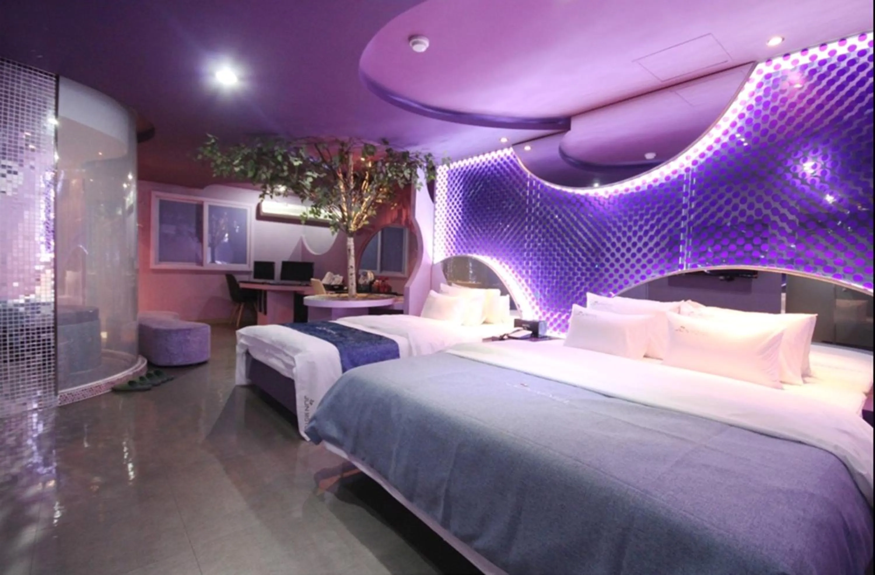 Photo of the whole room, Bed in Hotel JUNE Haeundae