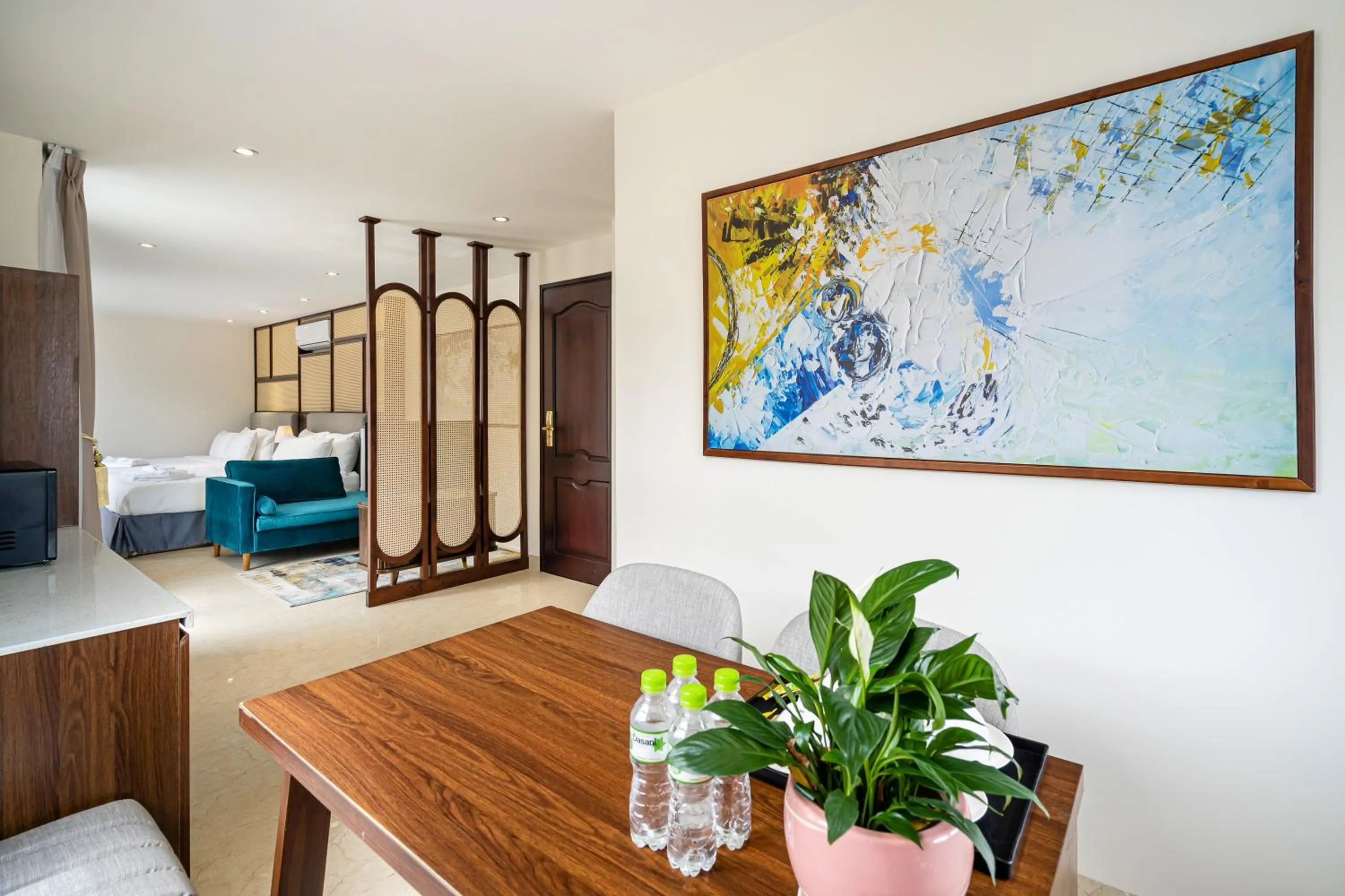 Dining area, Bed in Aquatel Vung Tau