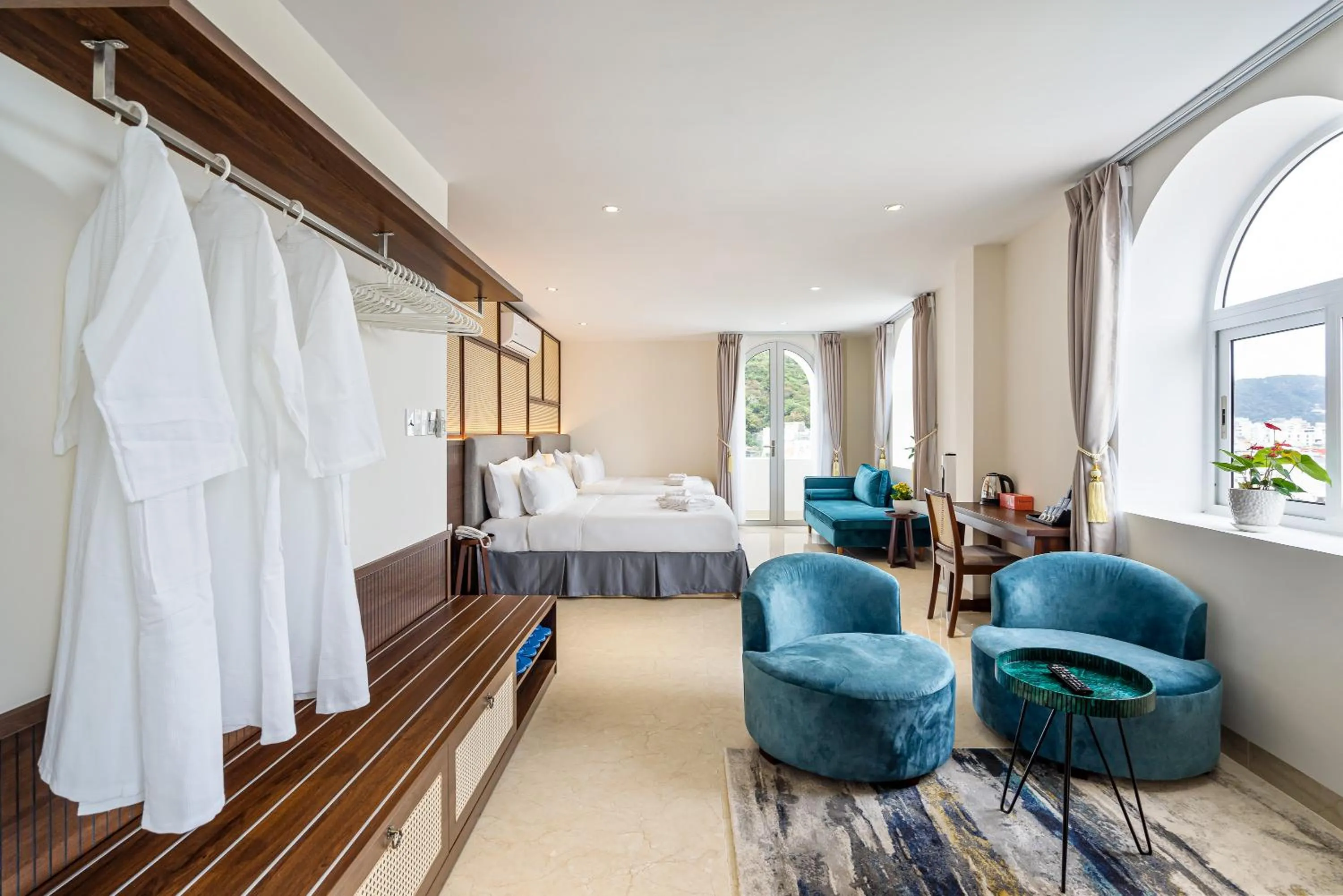 Living room, Bed in Aquatel Vung Tau