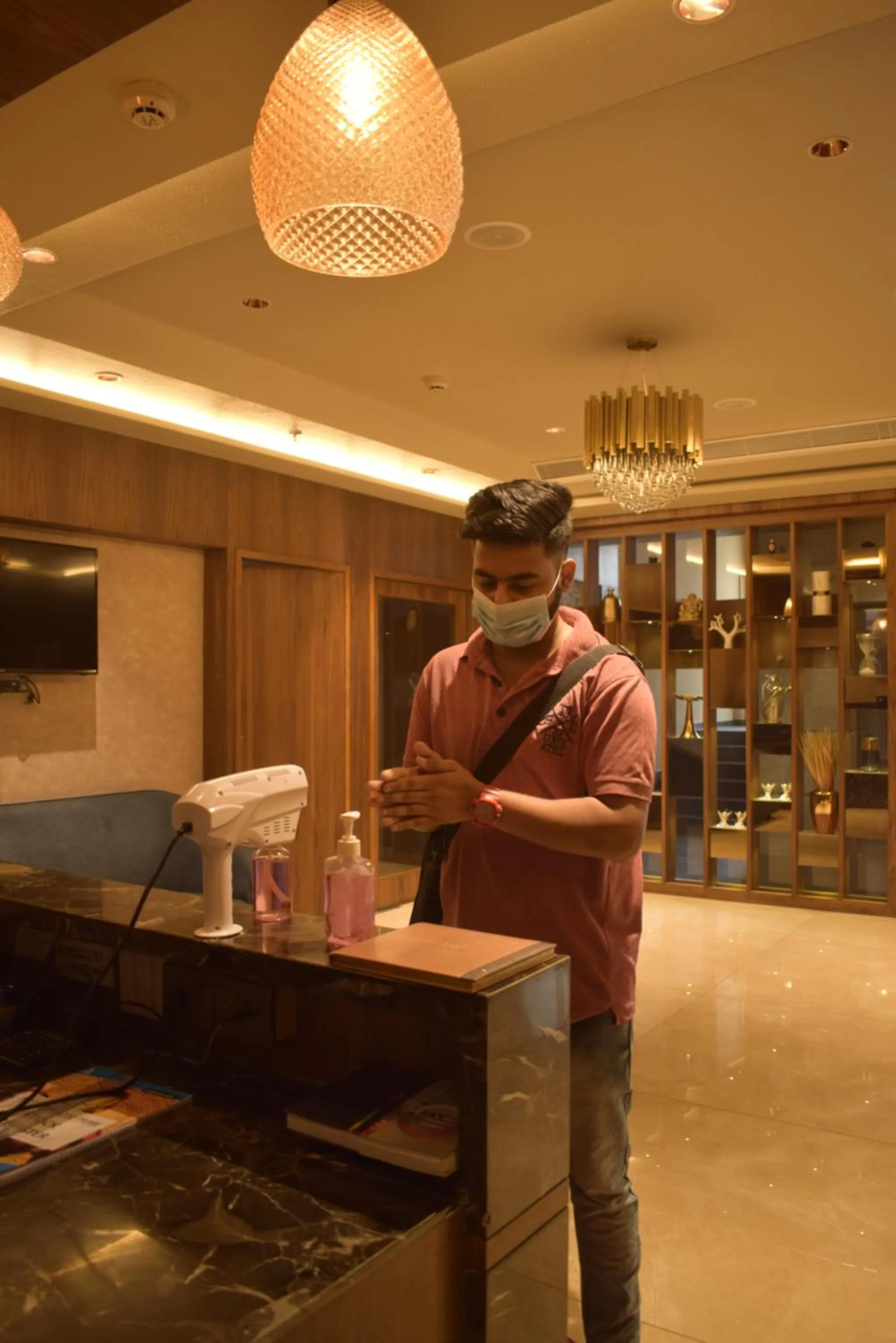 Lobby or reception in Hotel Palazzo Prime