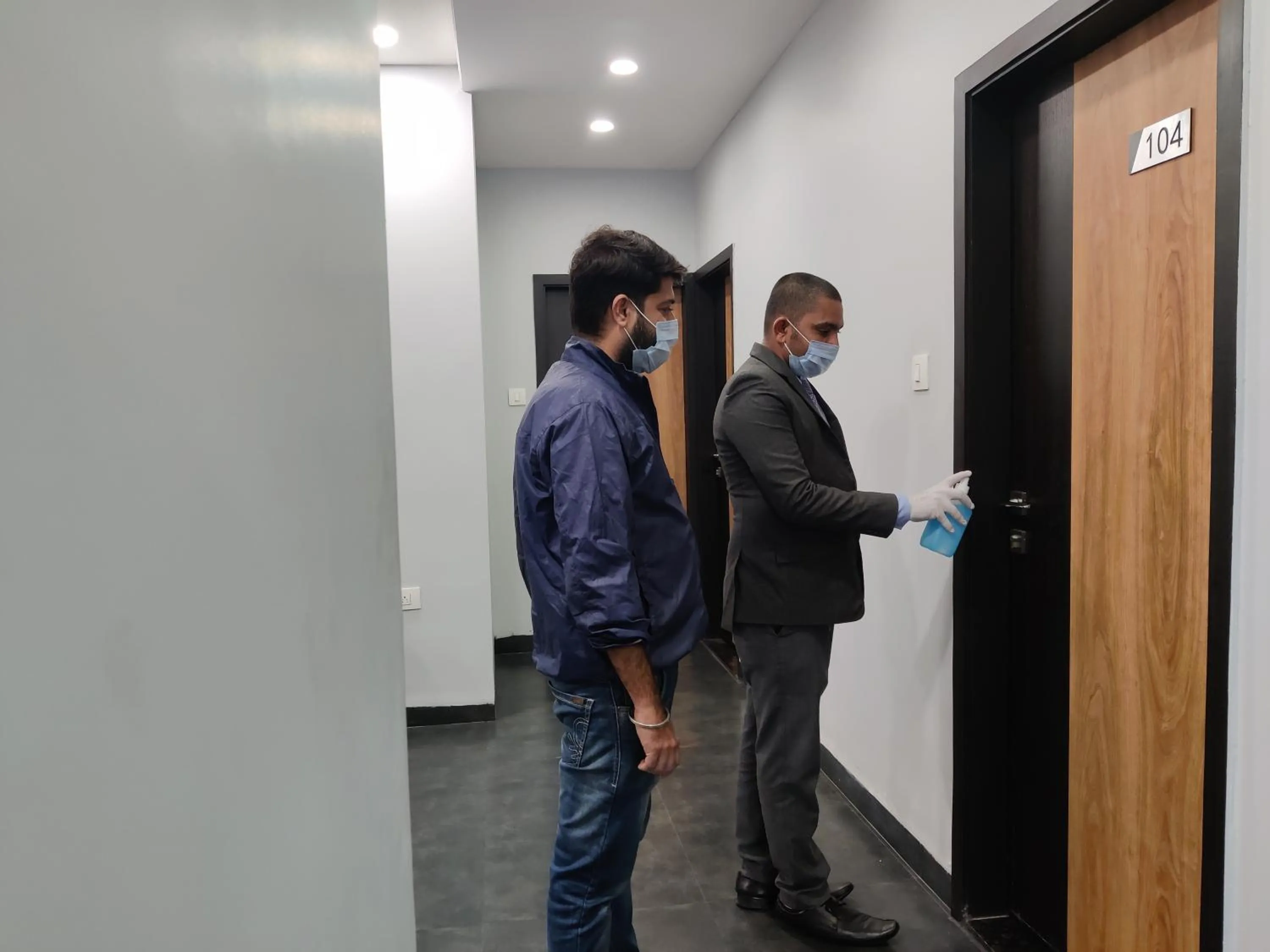 Staff in Hotel Blue Bells