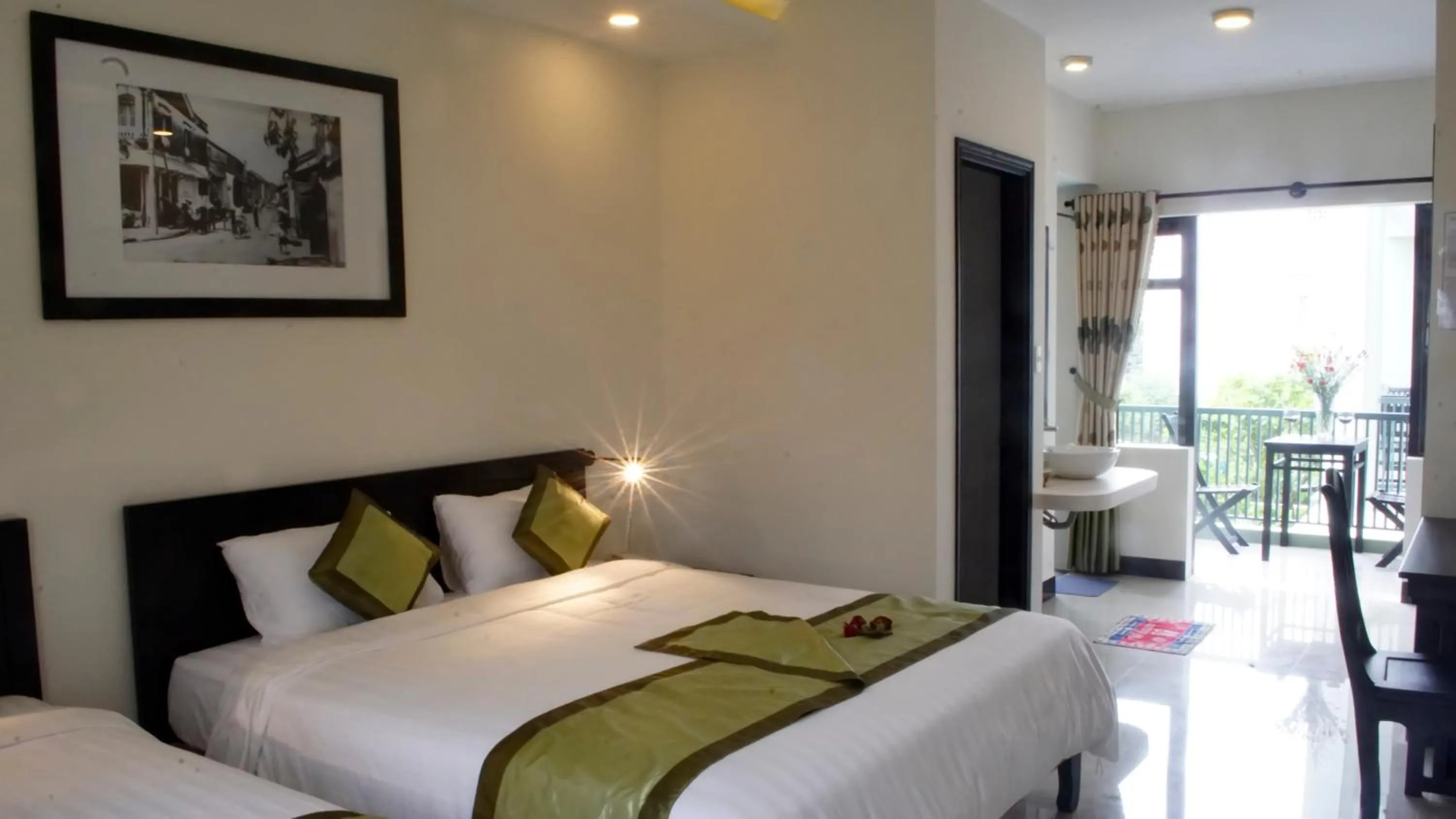 Bedroom, Bed in Starfruit villa Hoi An