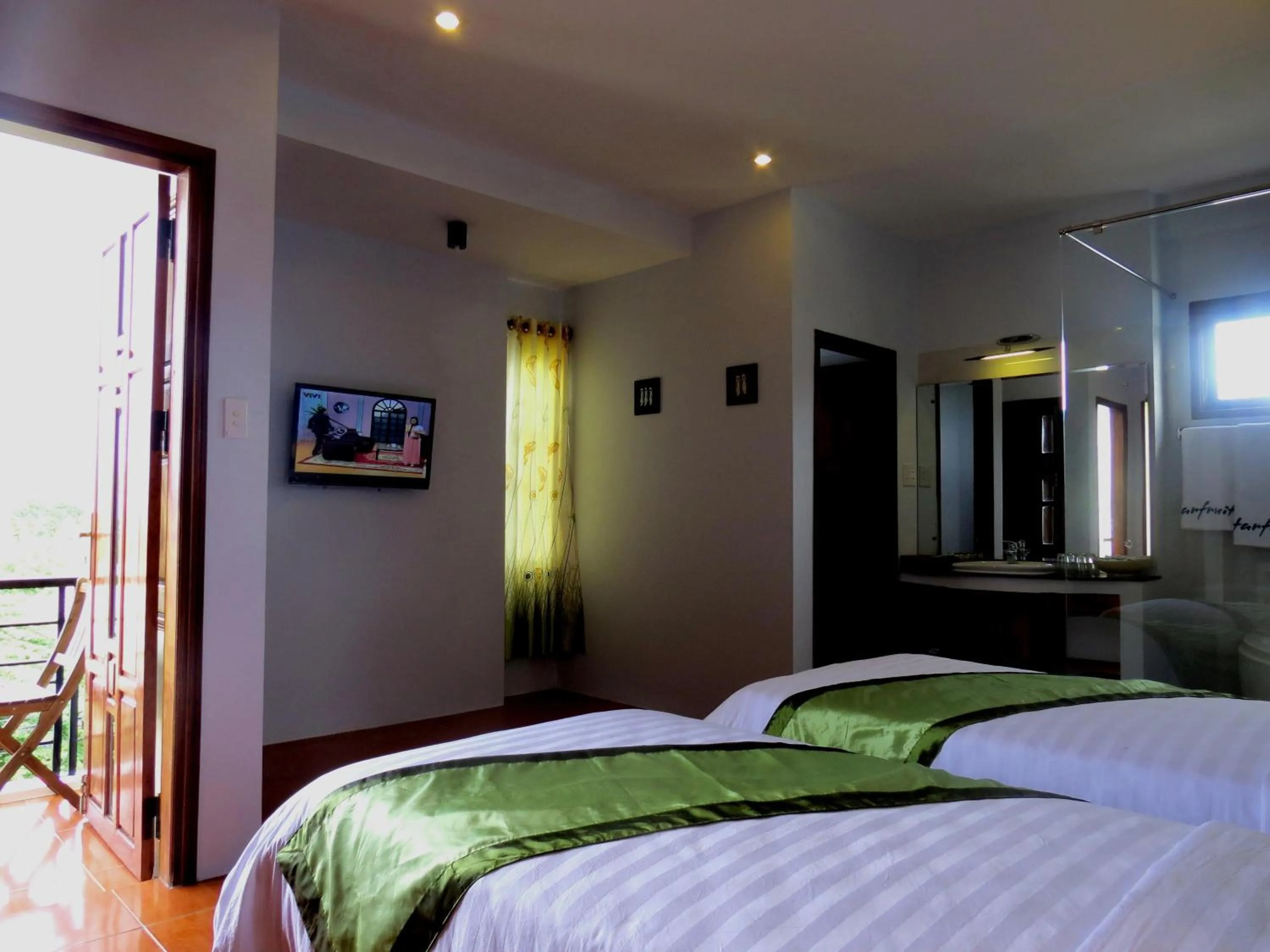 Living room, Bed in Starfruit villa Hoi An