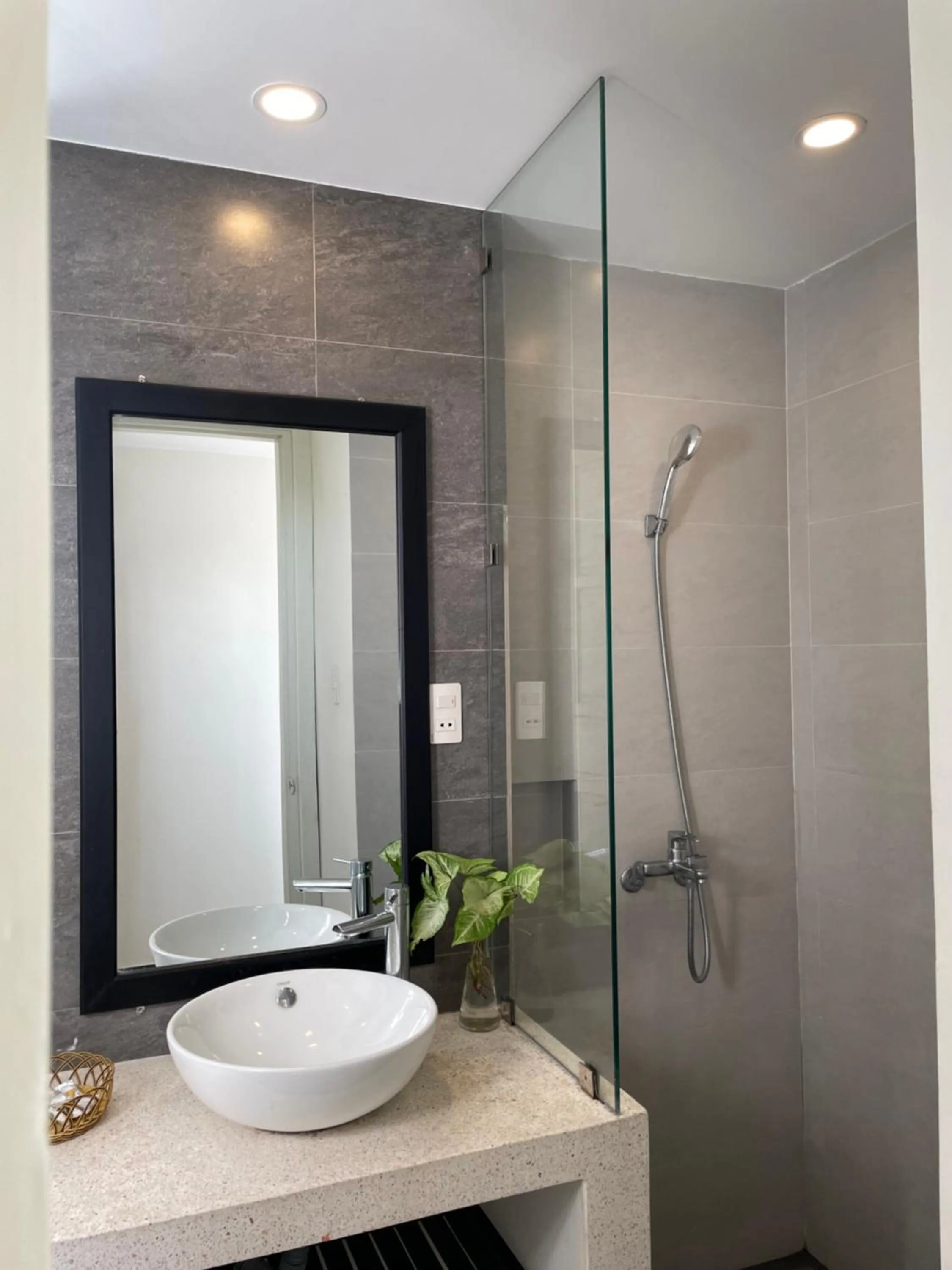 Shower in Starfruit villa Hoi An