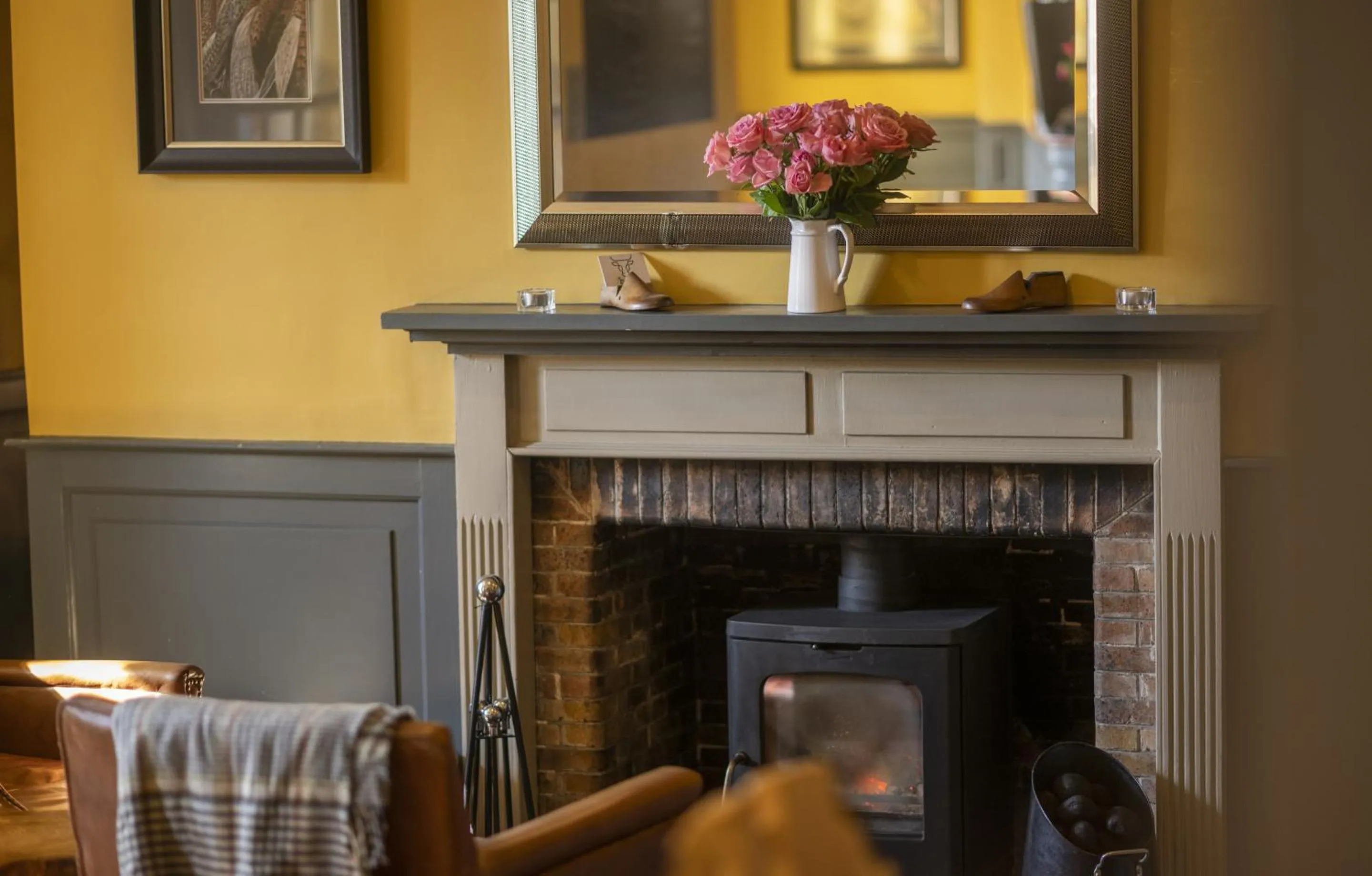 Dining area in Black Bull