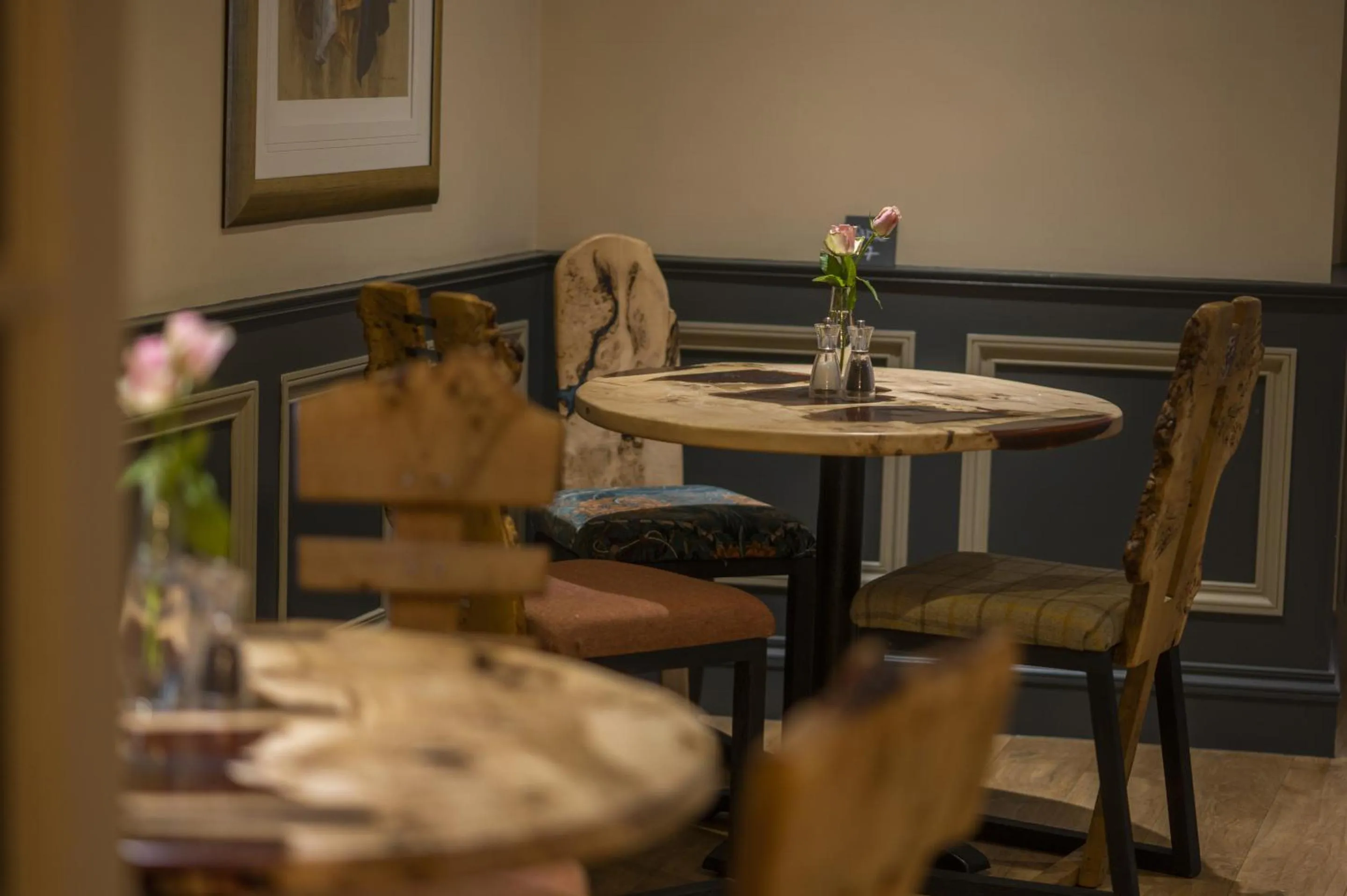 Dining area in Black Bull