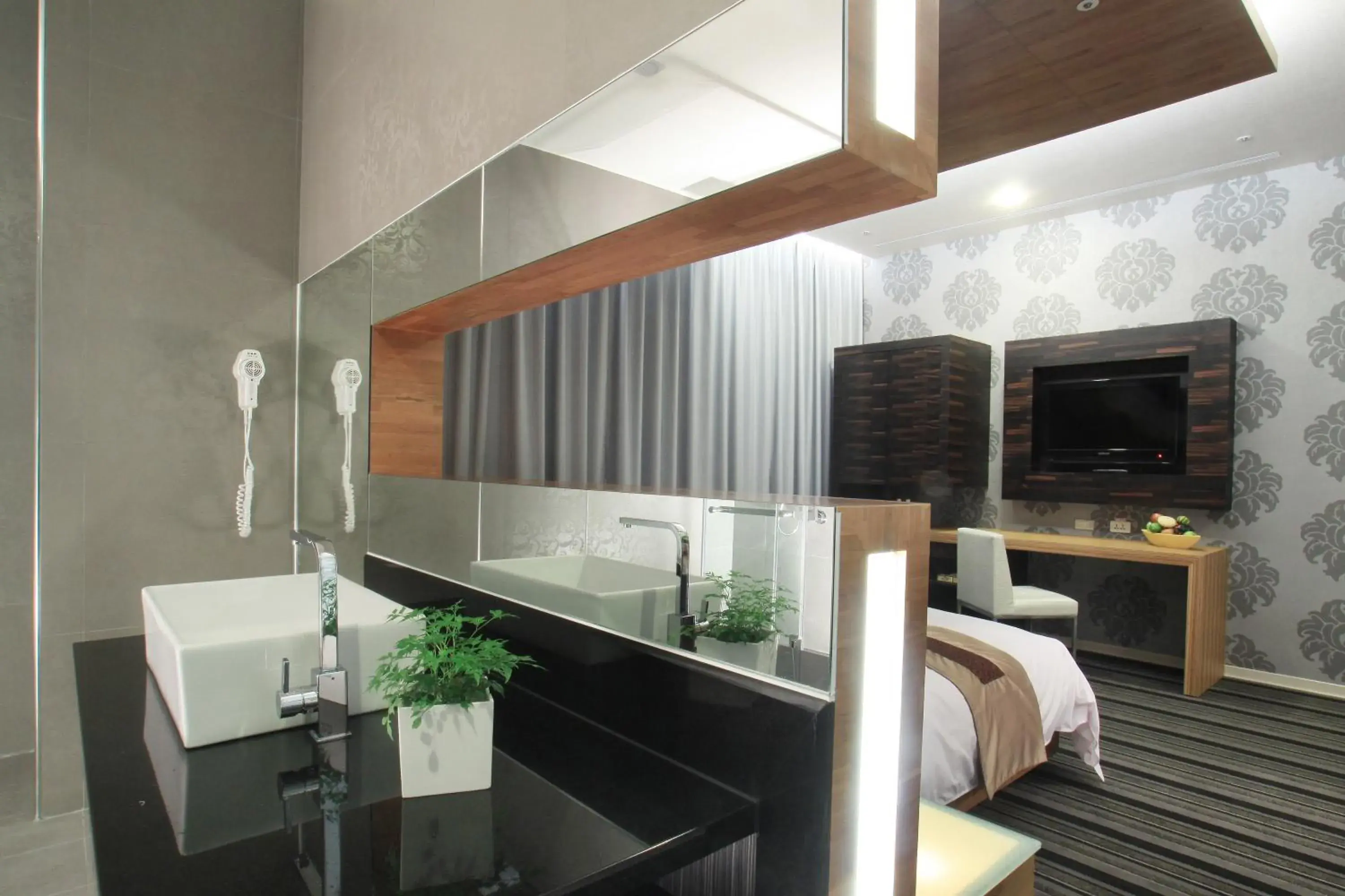 Deluxe Double Room without Window in Yoai Hotel Deluxe Double Room without Window in Yoai Hotel