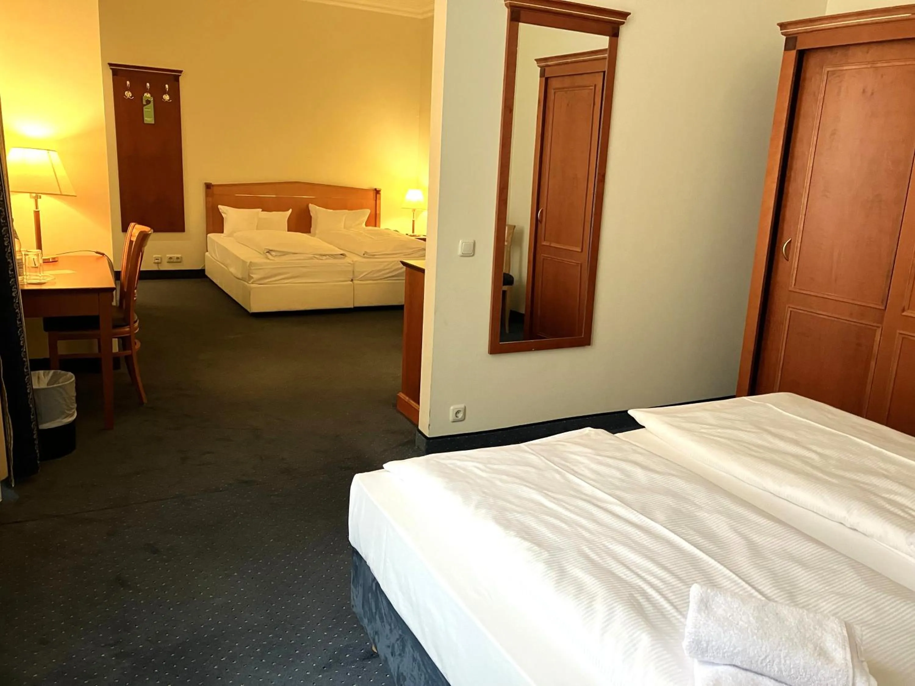 Bed in Wyndham Garden Berlin Mitte