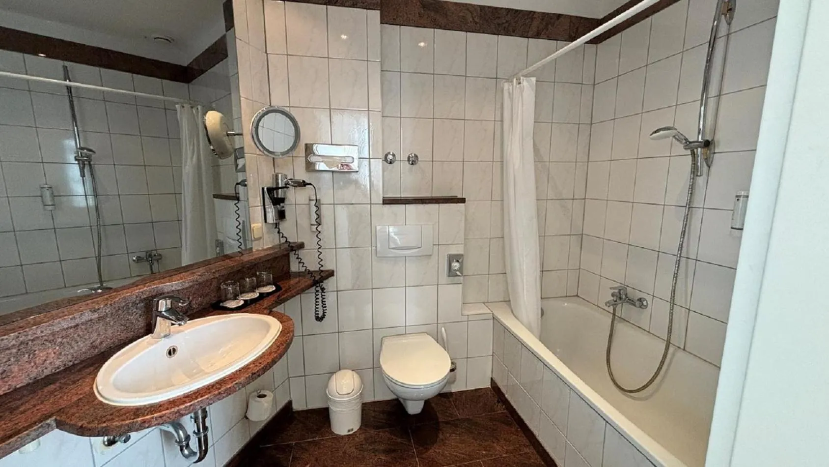 Bathroom in Wyndham Garden Berlin Mitte