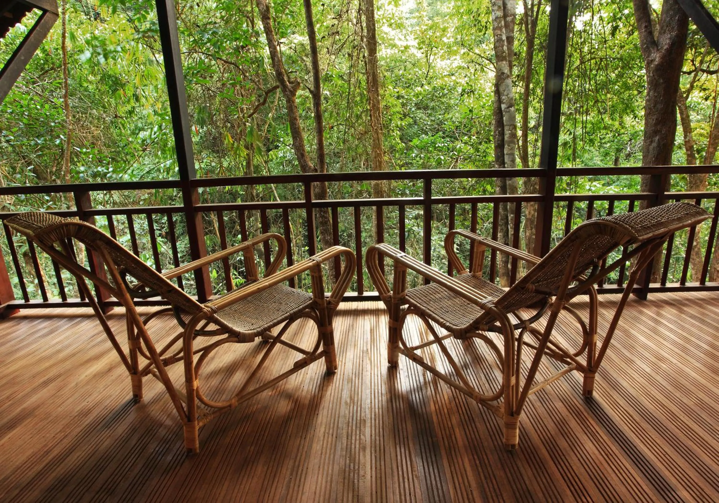 Balcony/Terrace in Vythiri Resort