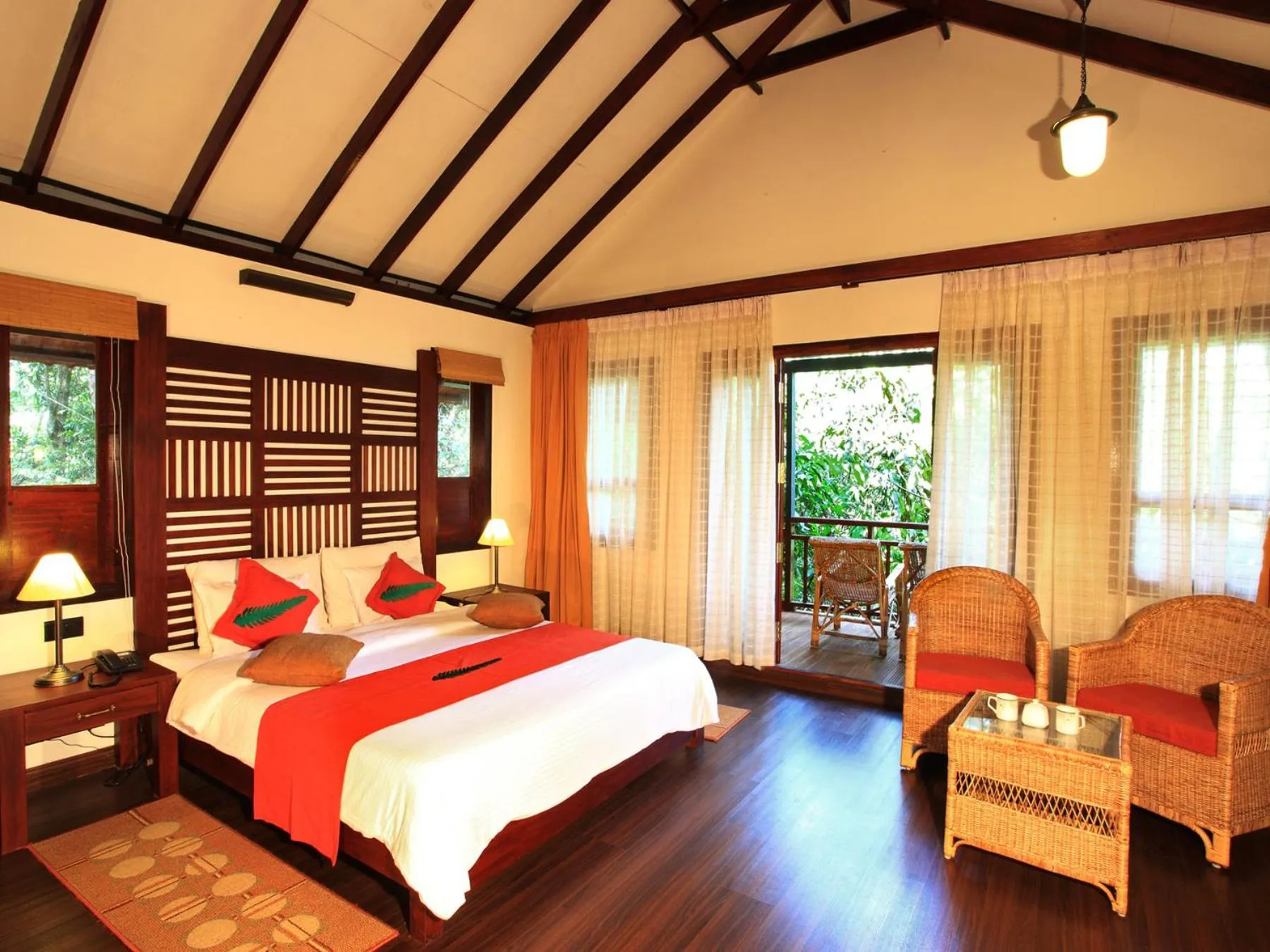 Day, Bed in Vythiri Resort