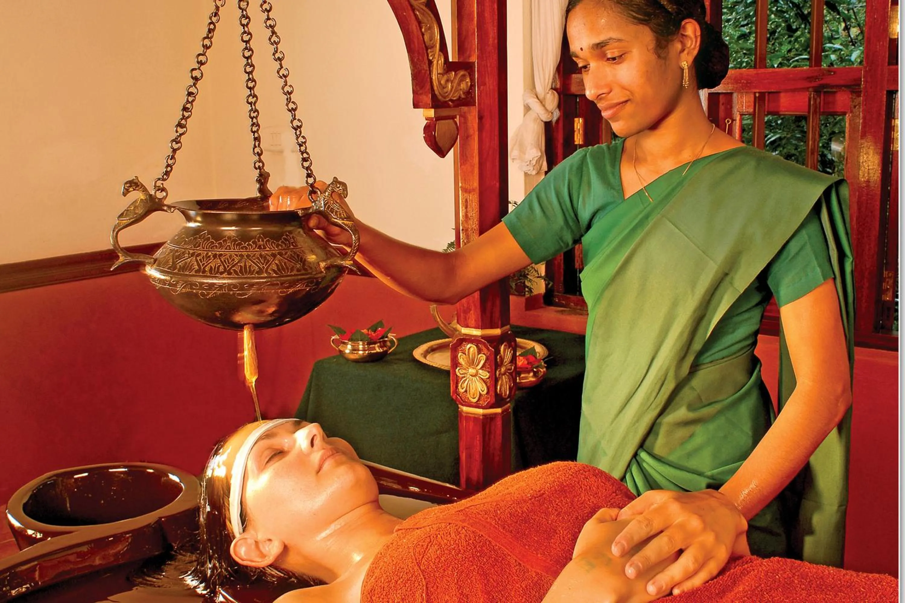 Massage in Vythiri Resort