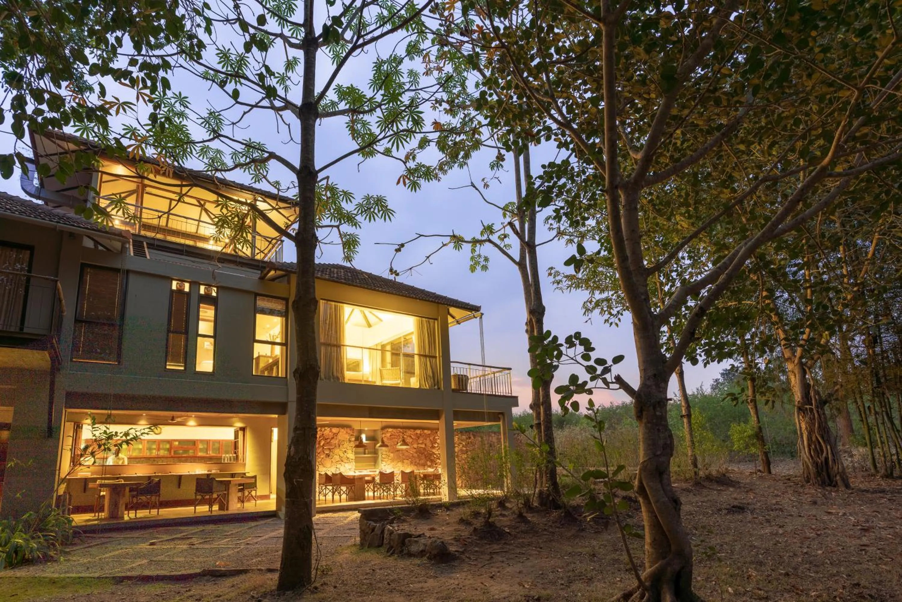 Property building in Kaav Safari Lodge, Kabini