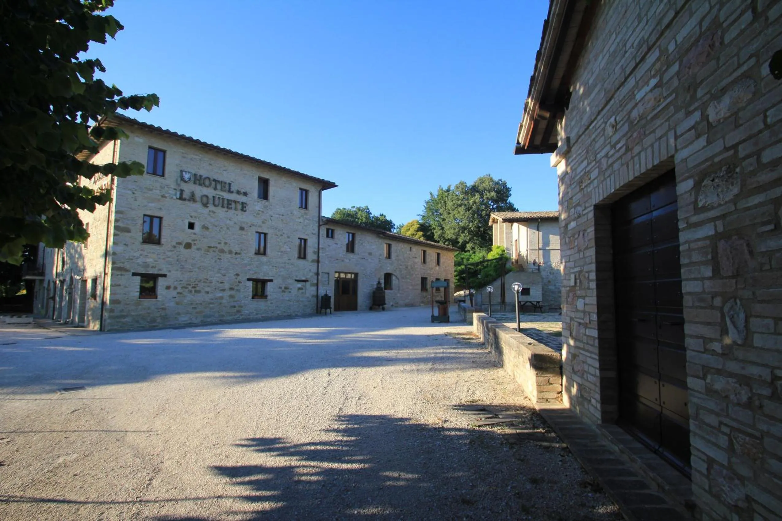 Facade/entrance in Hotel La Quiete