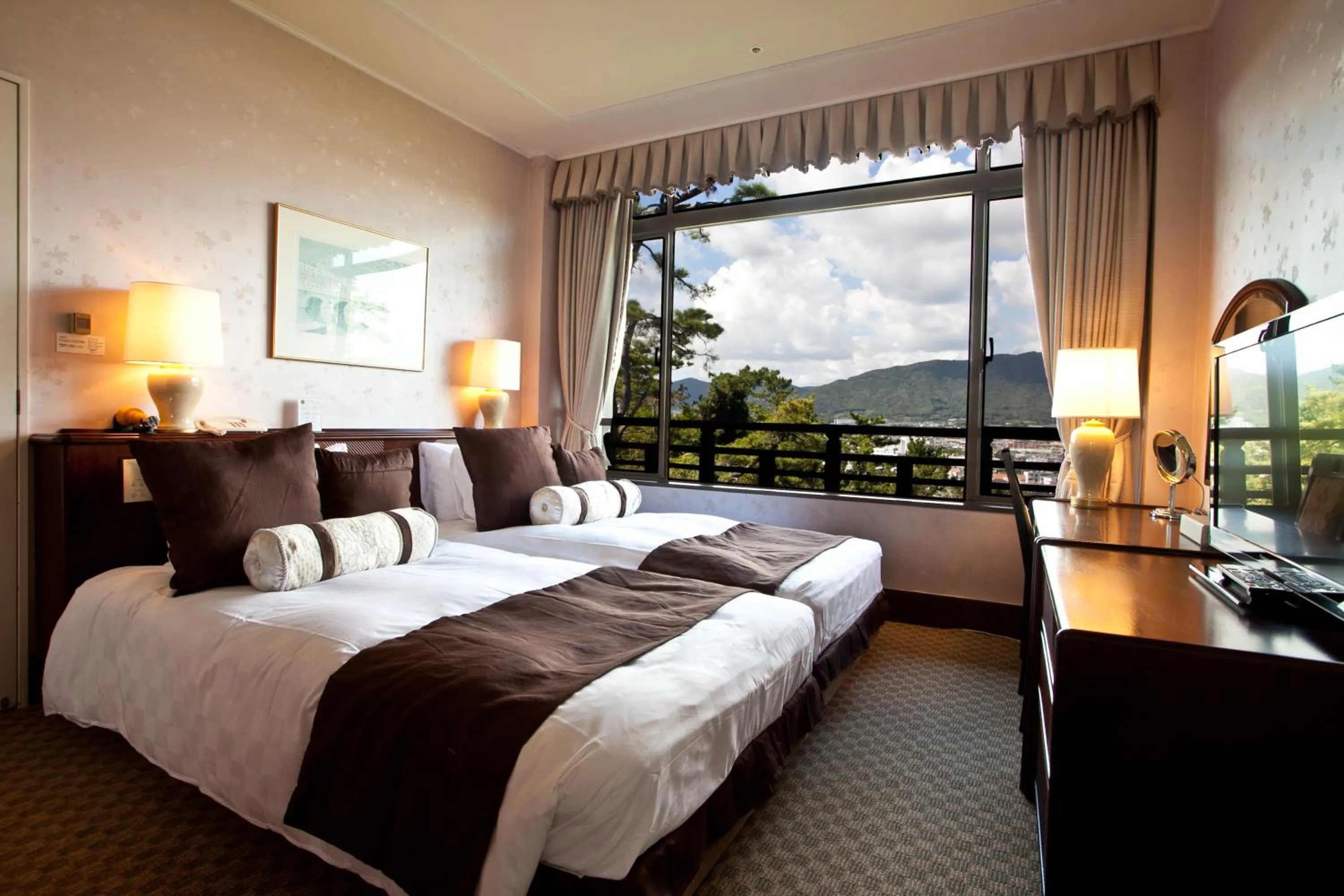 Bedroom in Gamagori Classic Hotel