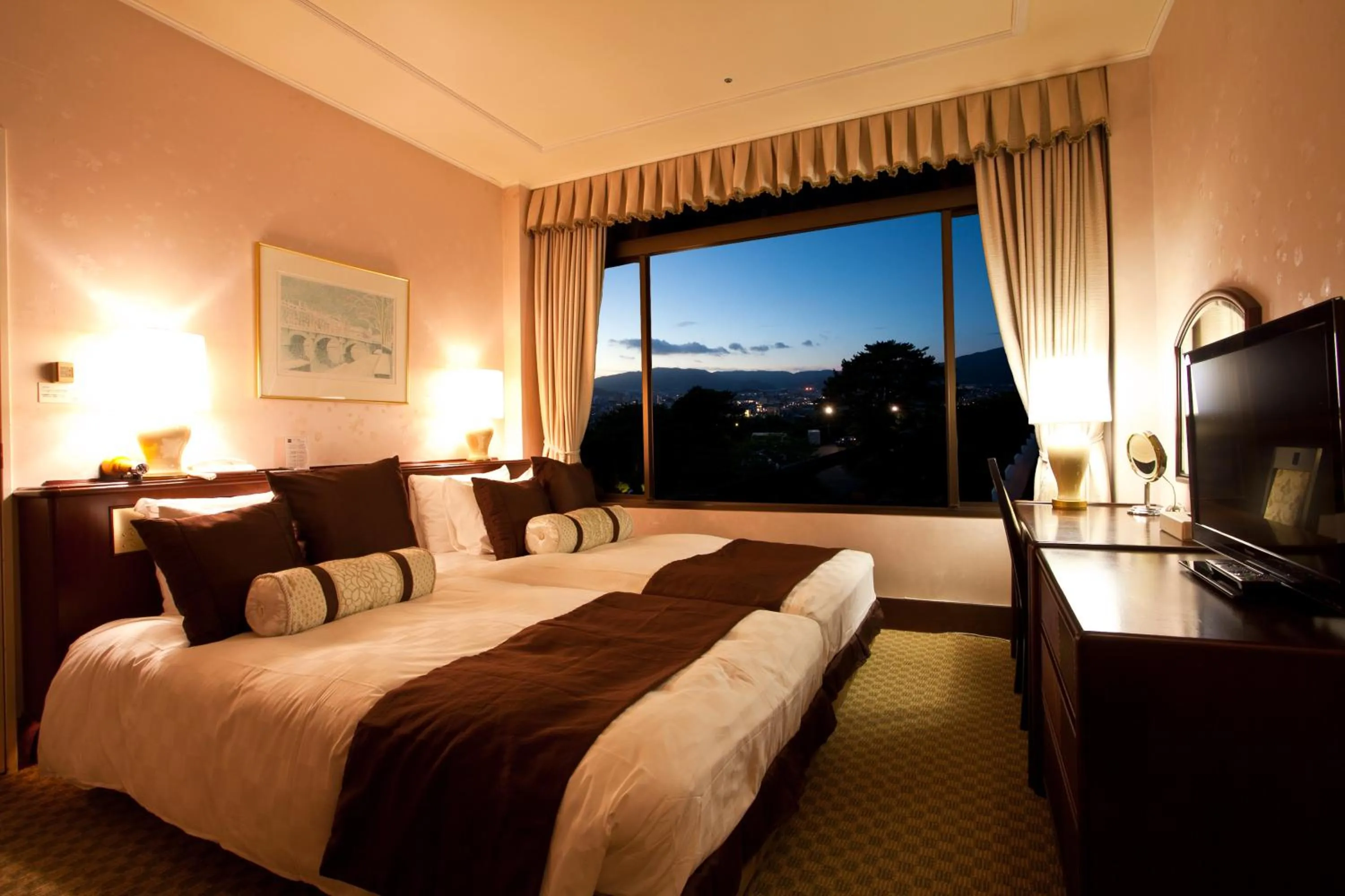 Bedroom in Gamagori Classic Hotel