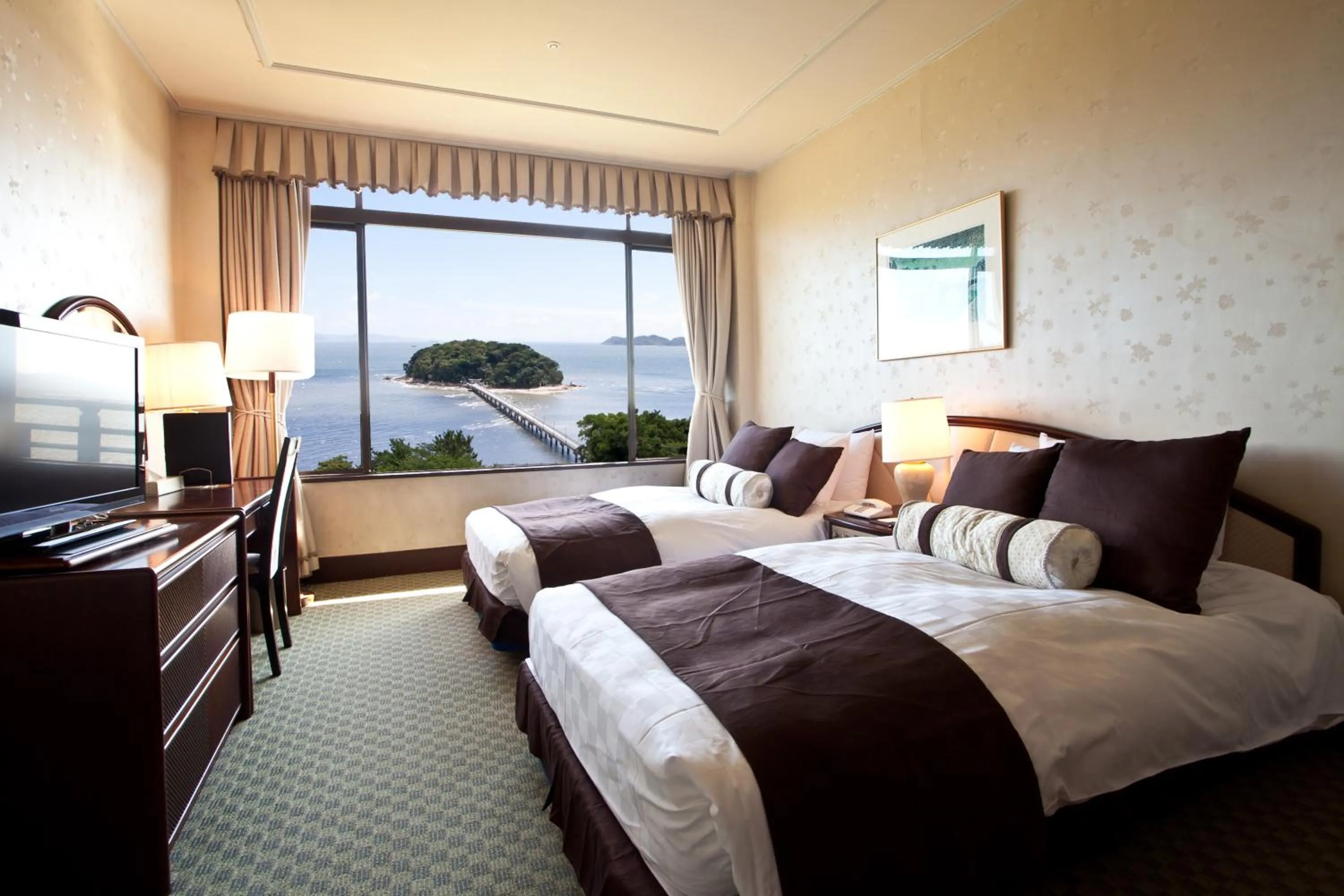 Bedroom in Gamagori Classic Hotel