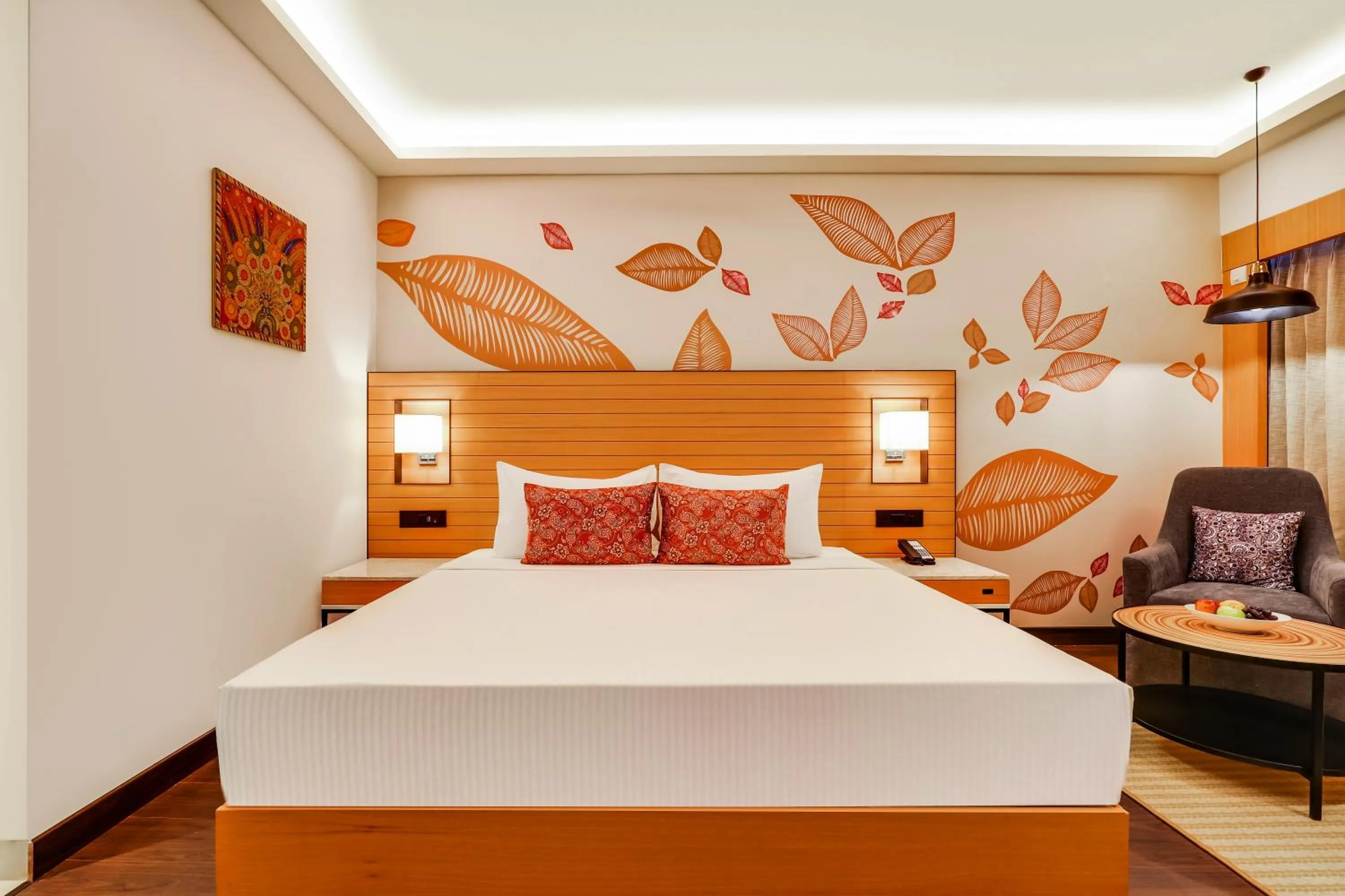Bedroom, Bed in Lemon Tree Premier, Vijayawada