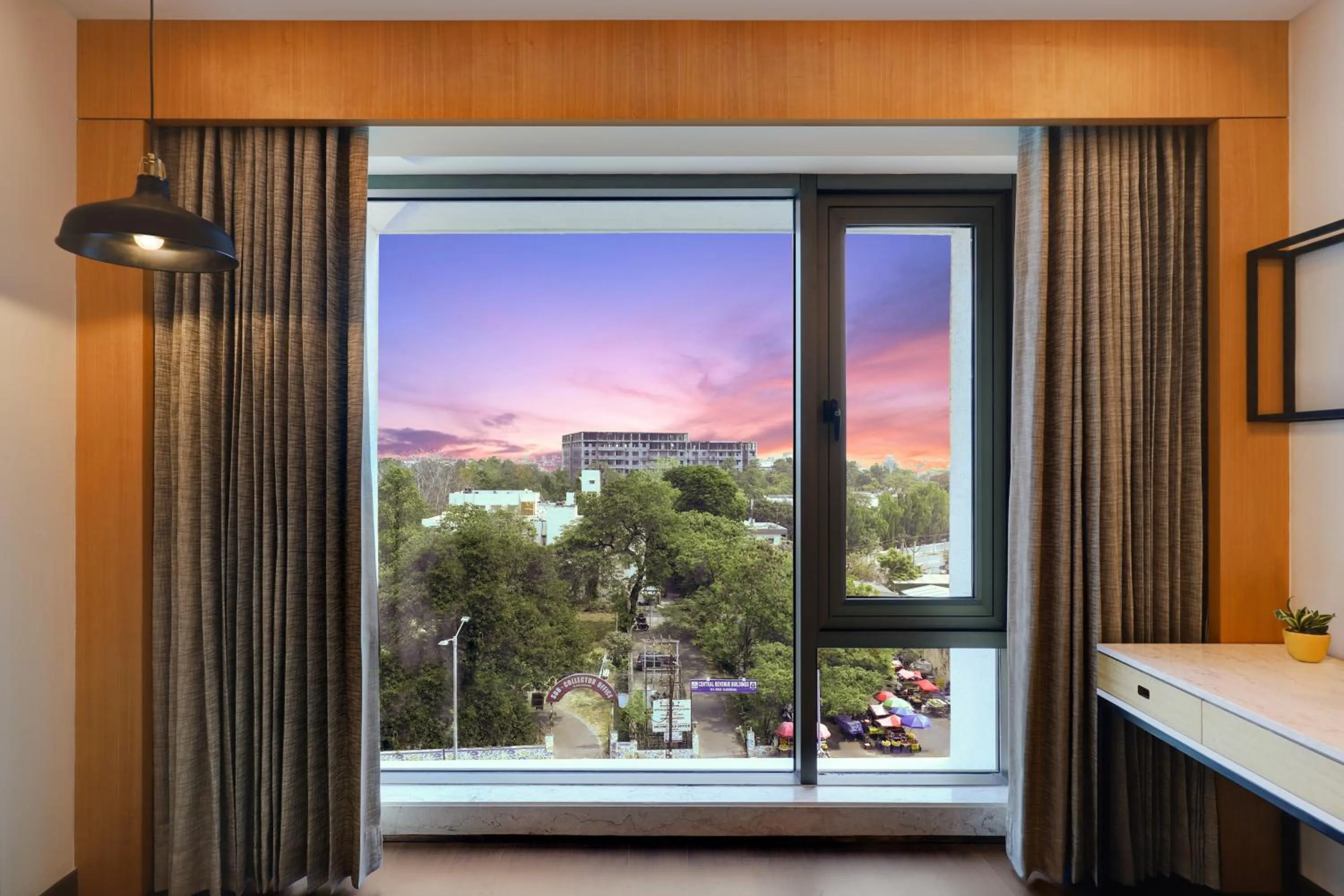 City view in Lemon Tree Premier, Vijayawada