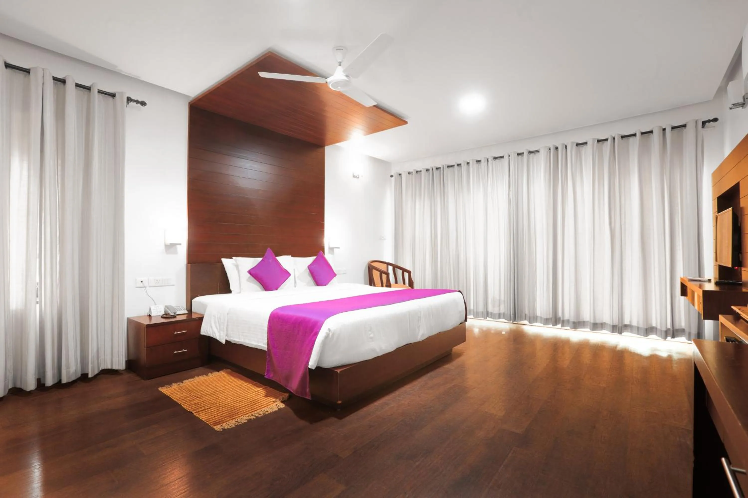 Bedroom, Bed in Malabar Ocean Front Resort And Spa, Bekal