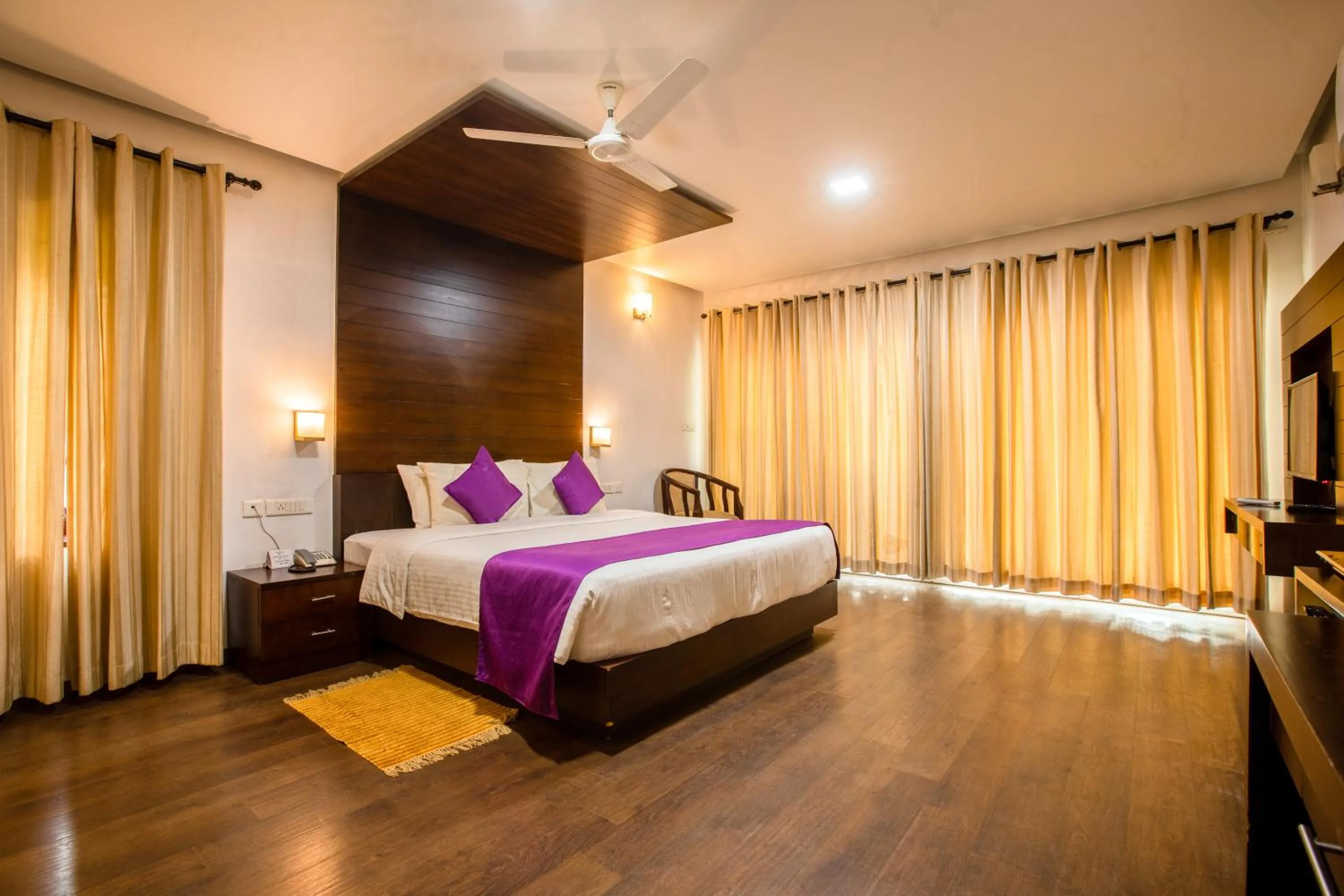 Bedroom, Bed in Malabar Ocean Front Resort And Spa, Bekal