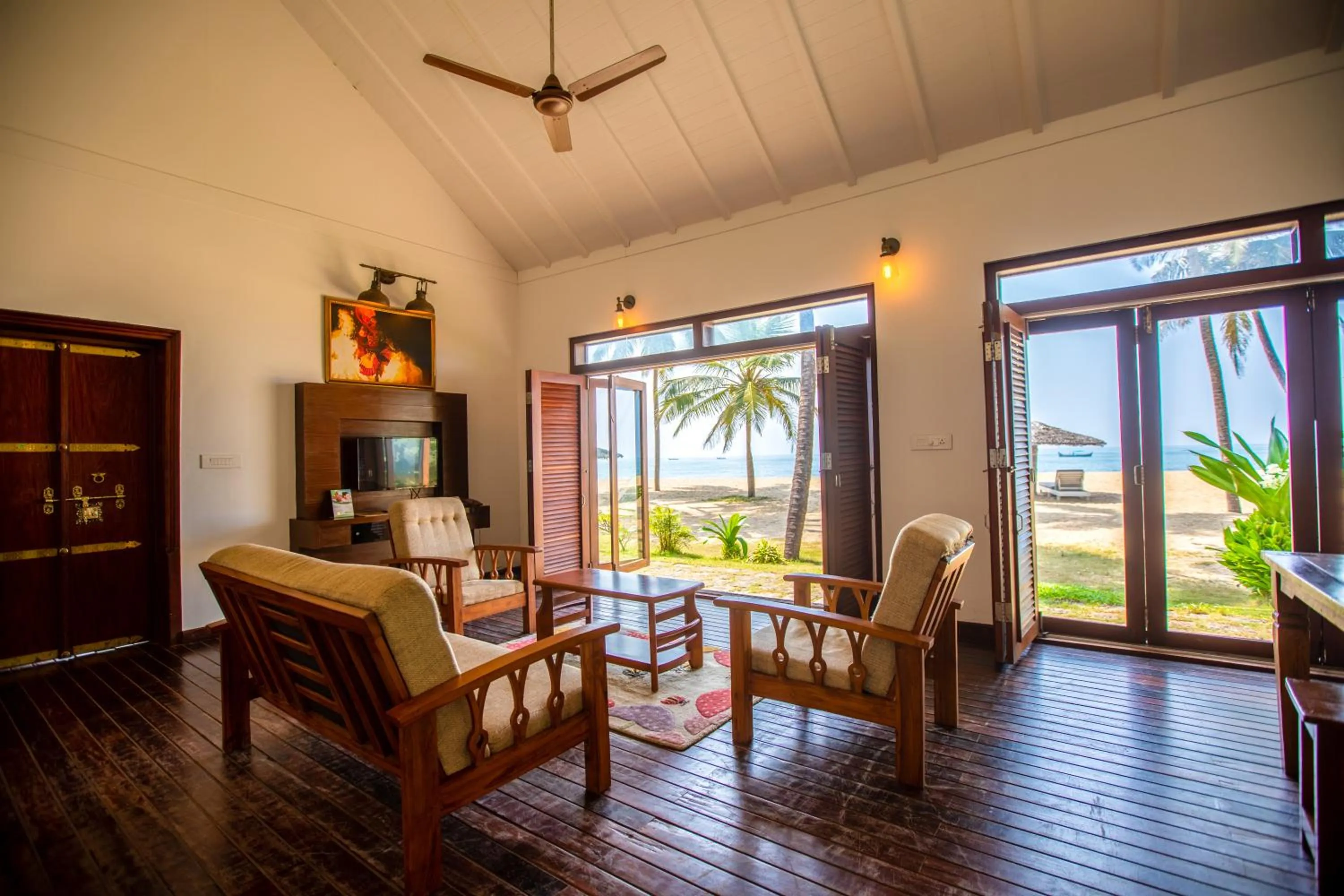 Living room in Malabar Ocean Front Resort And Spa, Bekal