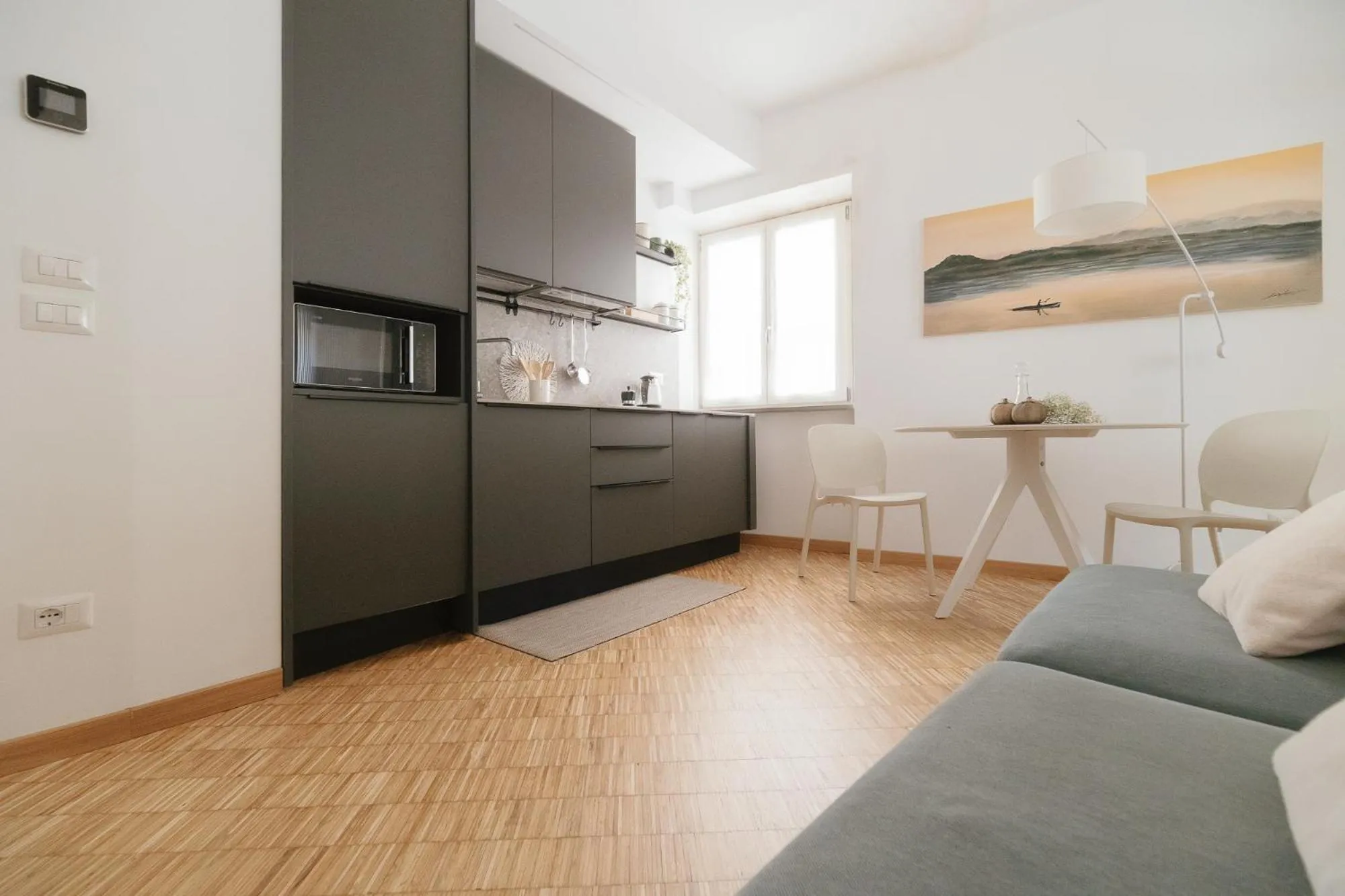 Kitchen or kitchenette in Residence Degli Aranci - Casêta