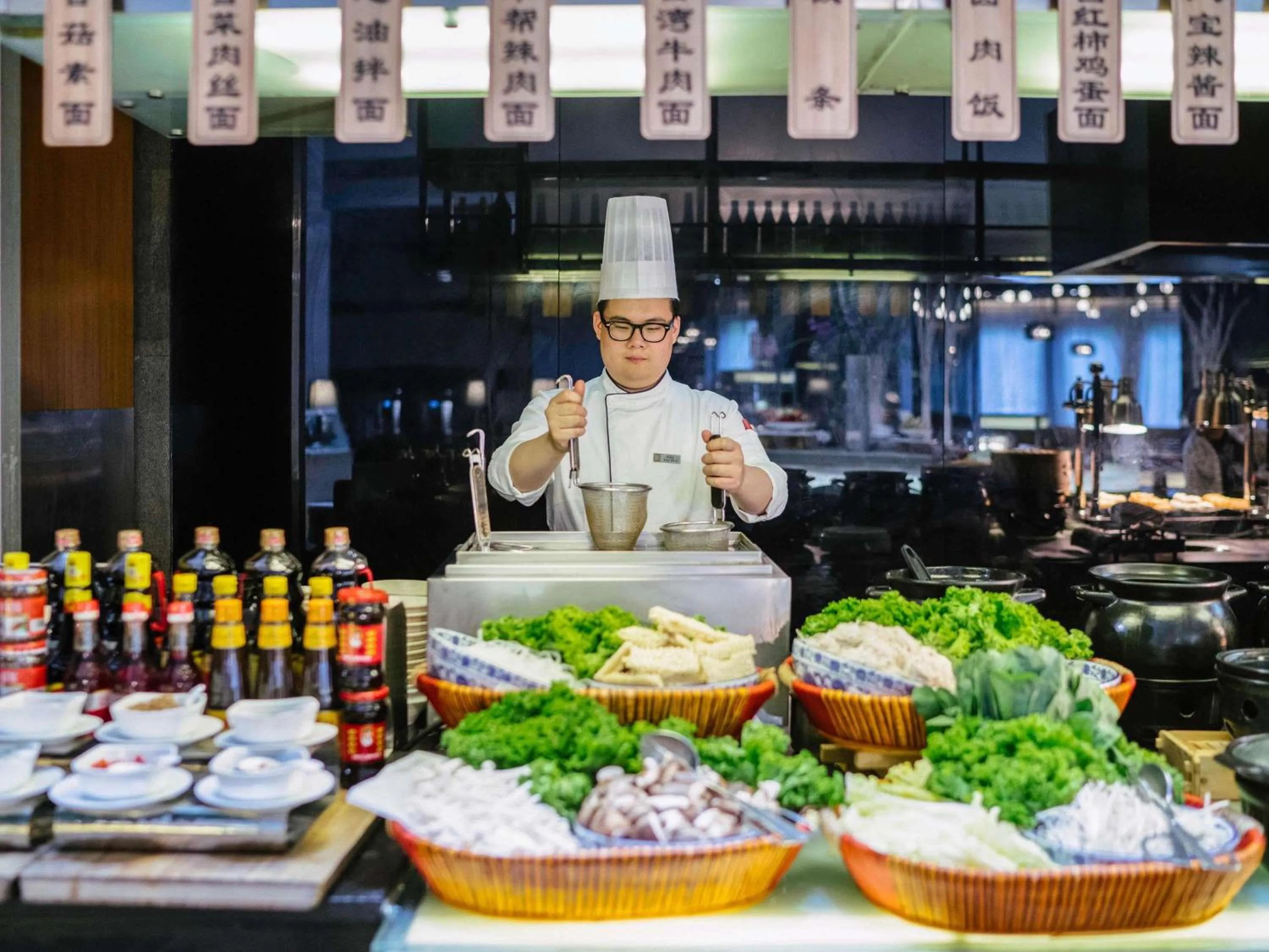 Breakfast in Grand Mercure Shanghai Hongqiao