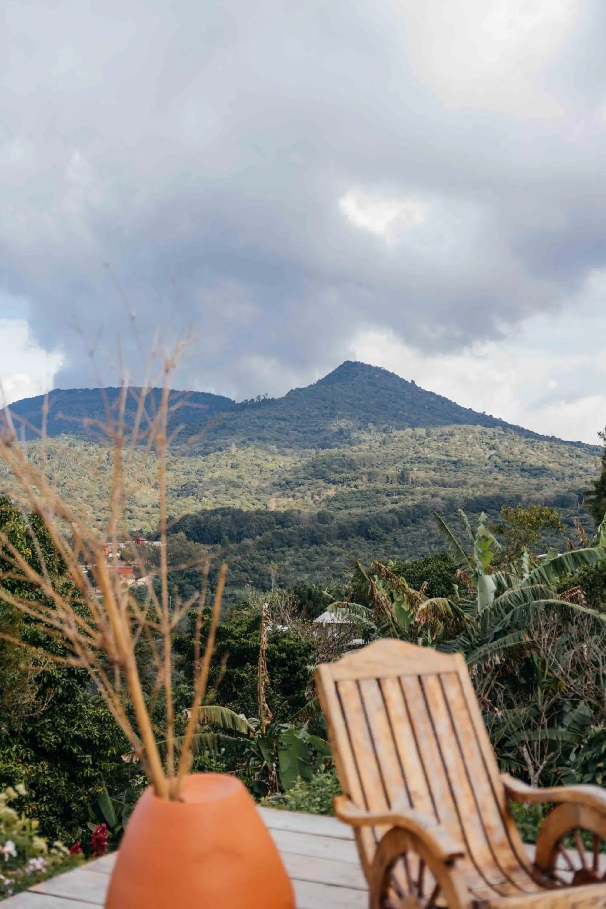 Natural landscape in Casa 1800 Ataco Hotel Boutique