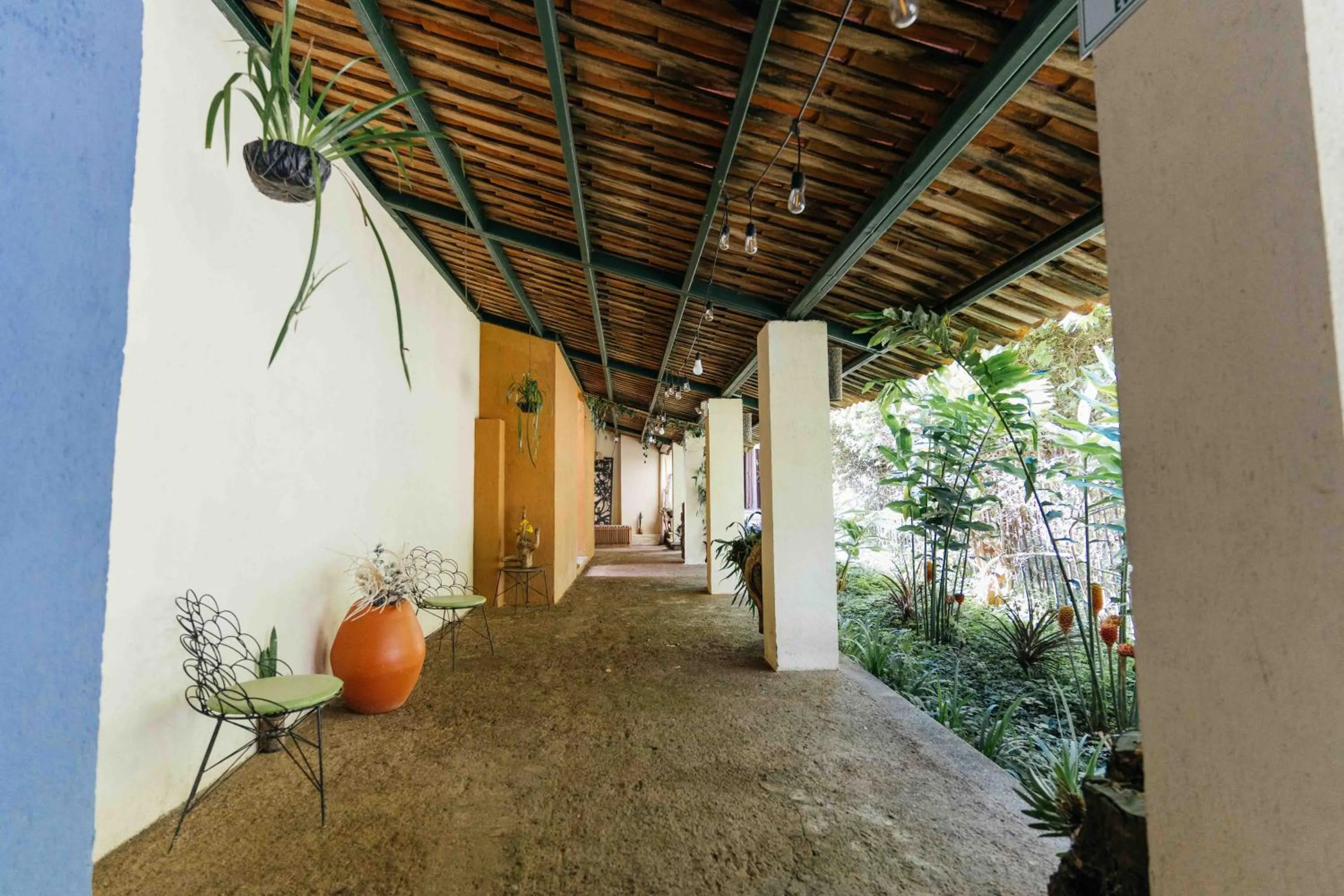 Living room in Casa 1800 Ataco Hotel Boutique