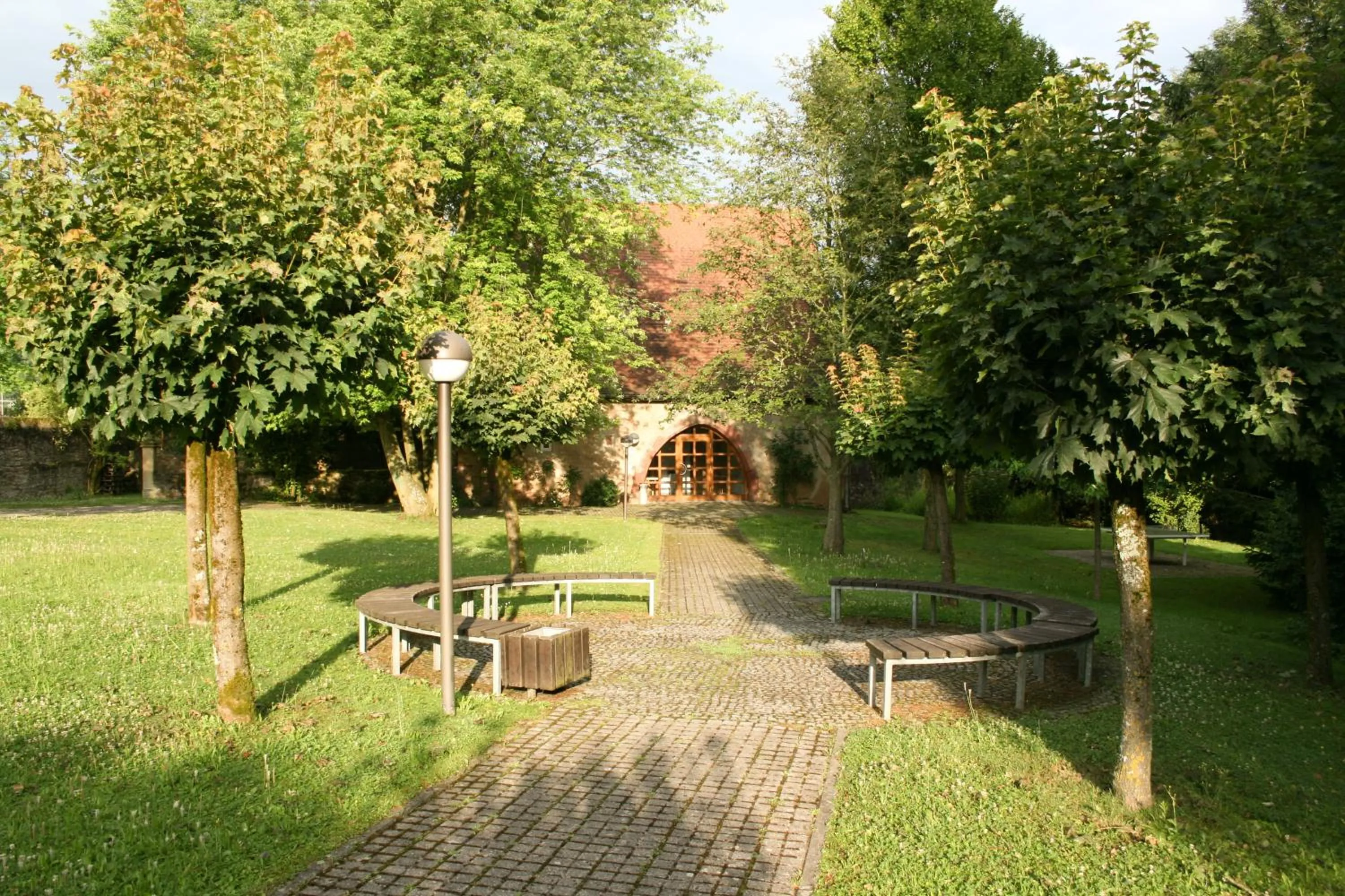 Garden in Bildungshaus Neckarelz