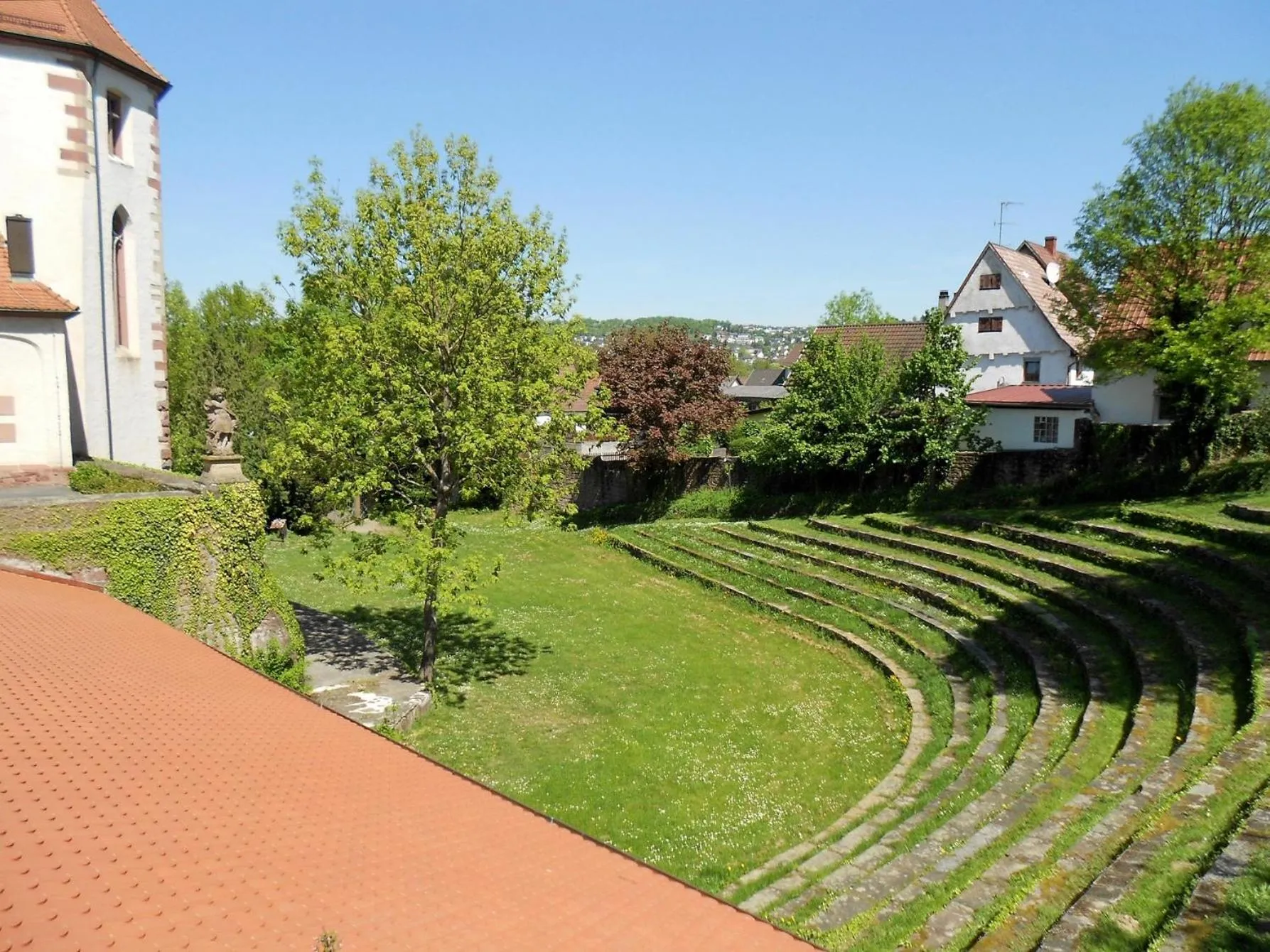 Patio in Bildungshaus Neckarelz