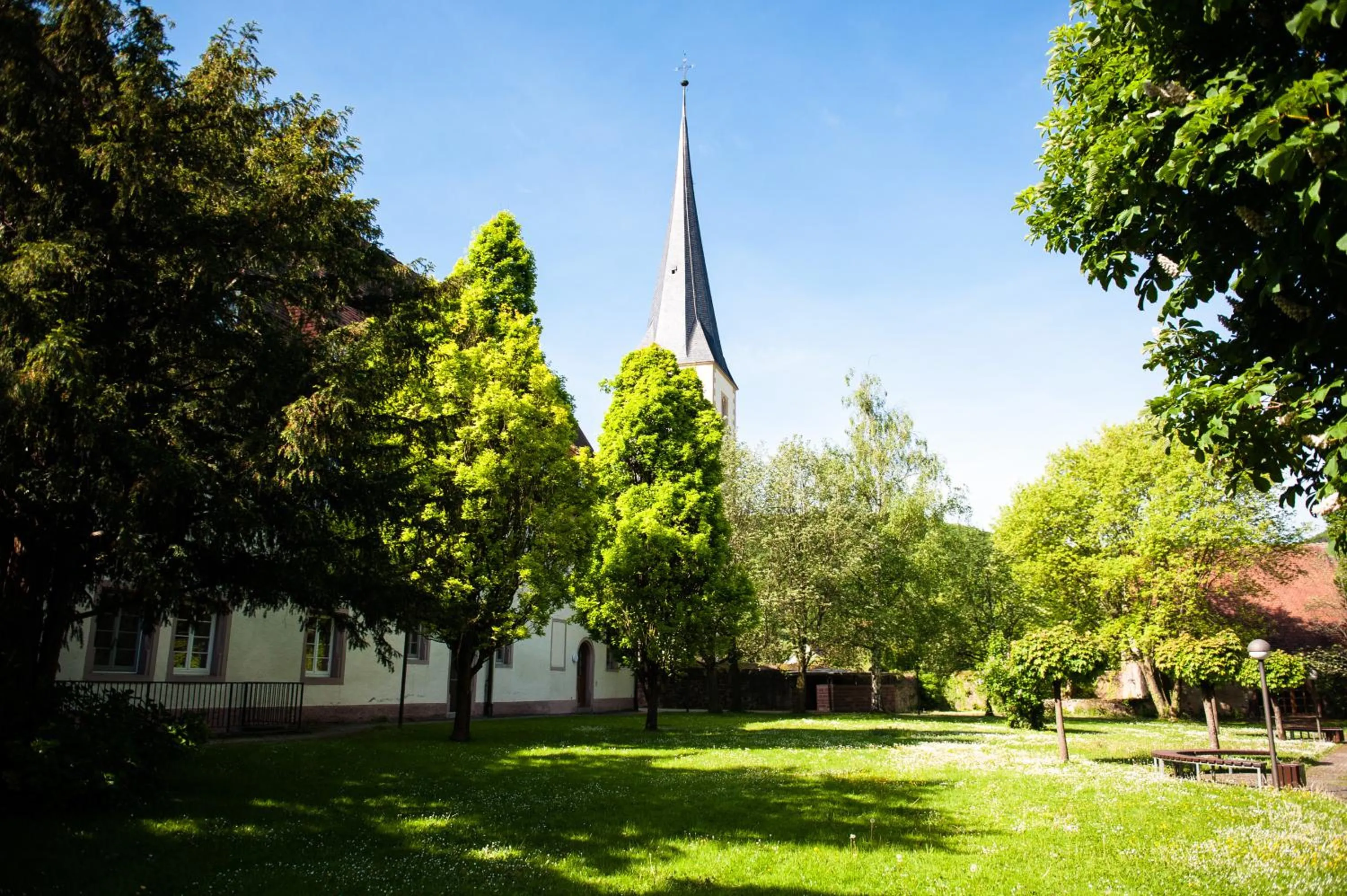 Area and facilities in Bildungshaus Neckarelz