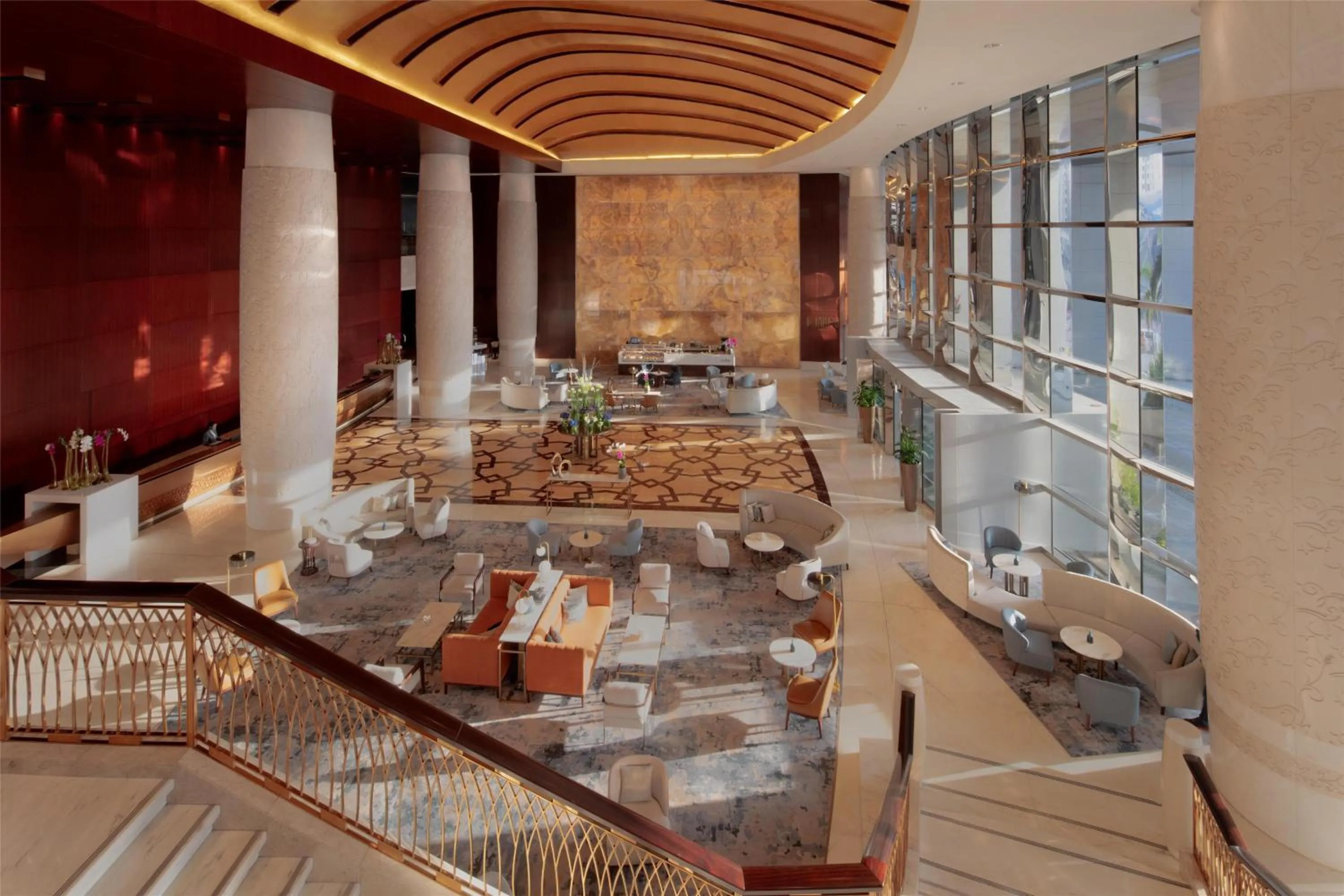 Lobby or reception in Conrad Dubai
