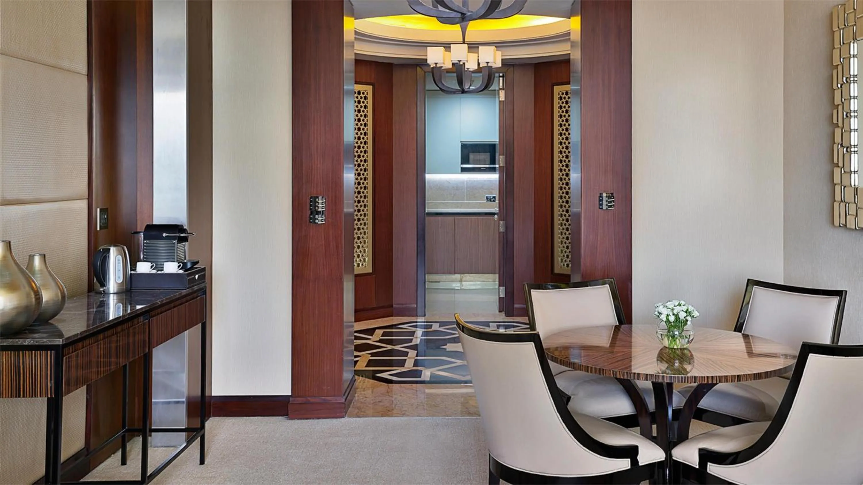 Living room in Conrad Dubai