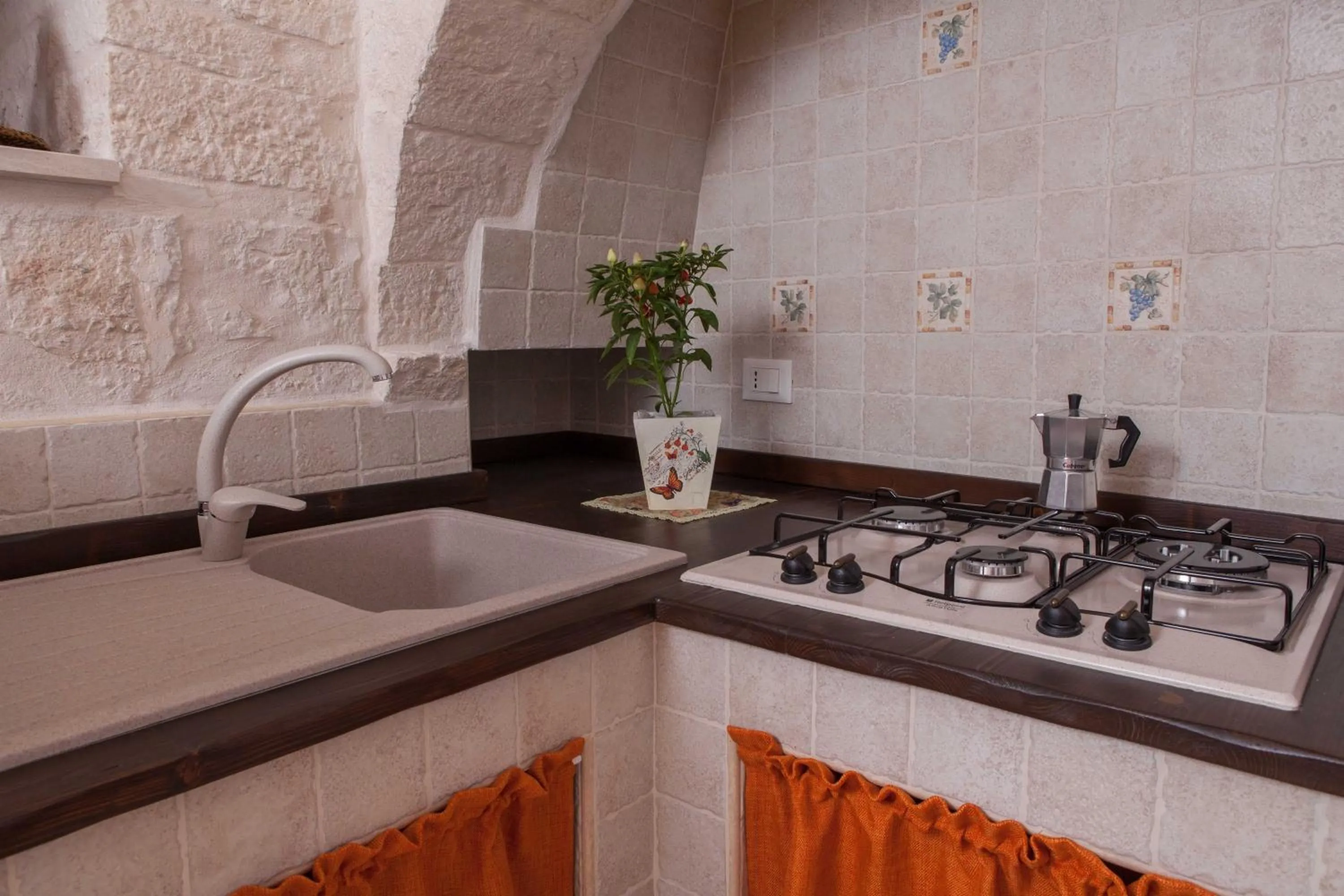 Kitchen or kitchenette in Da Santino