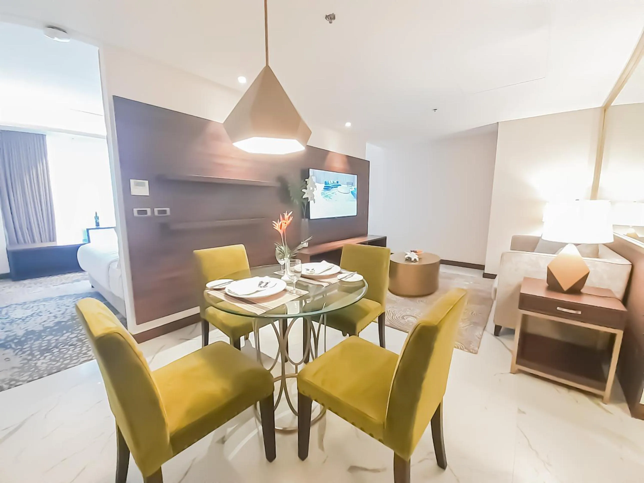 Living room in The Excelsior Hotel Las Piñas