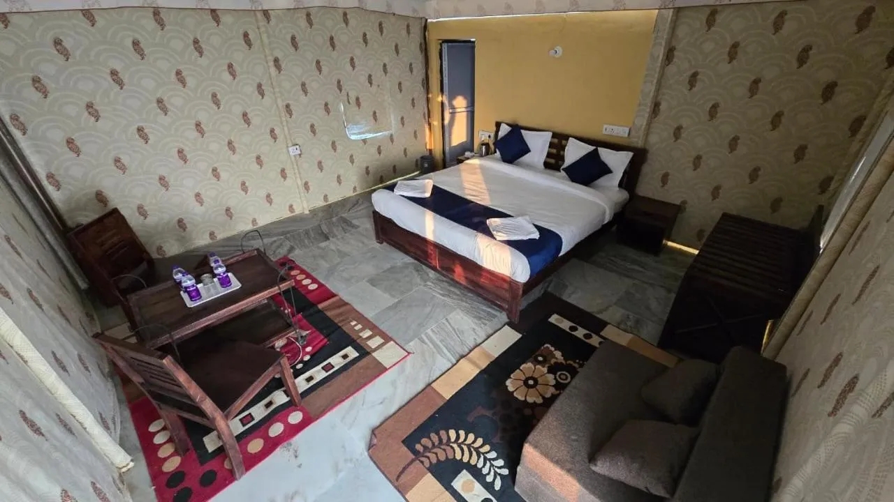 Bed in Shriram Desert Camp Jaisalmer