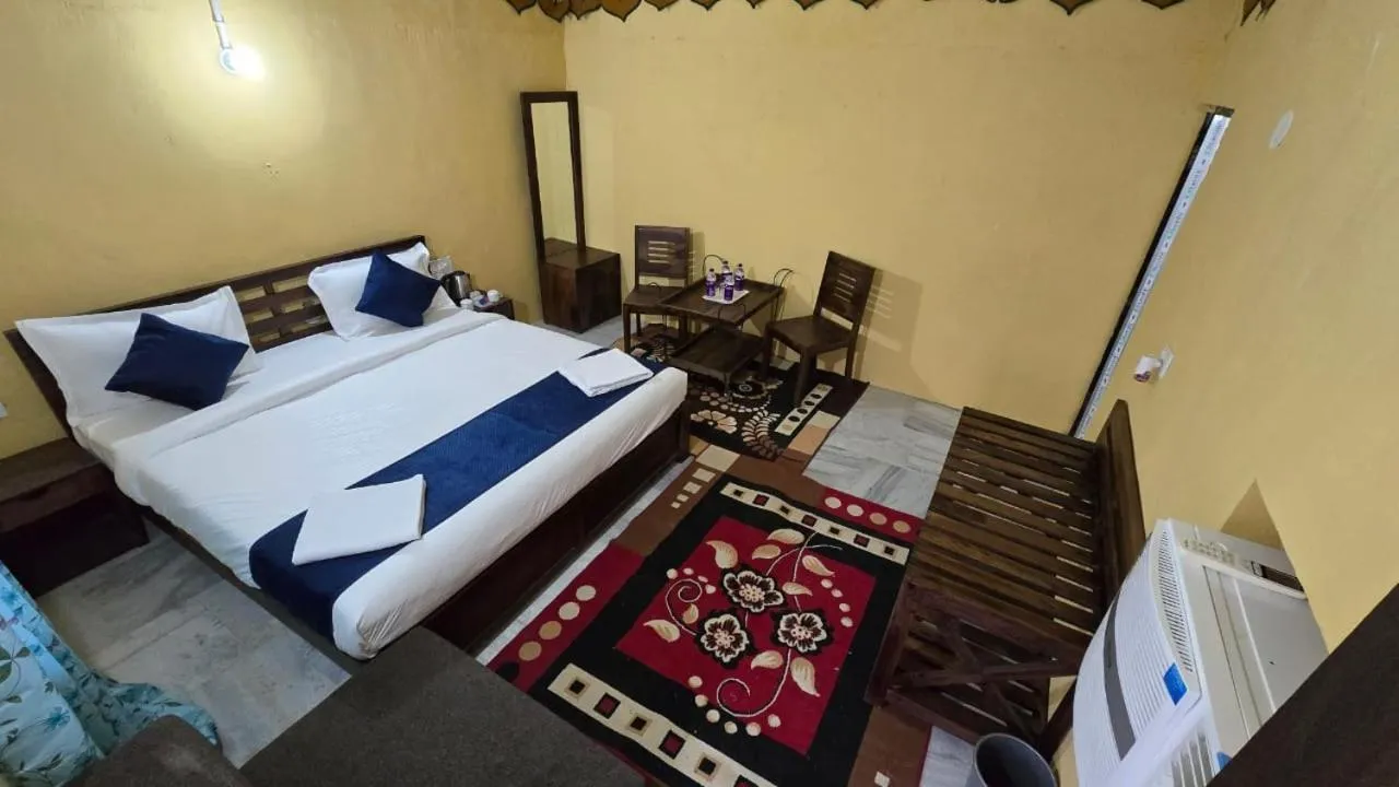 Bed in Shriram Desert Camp Jaisalmer