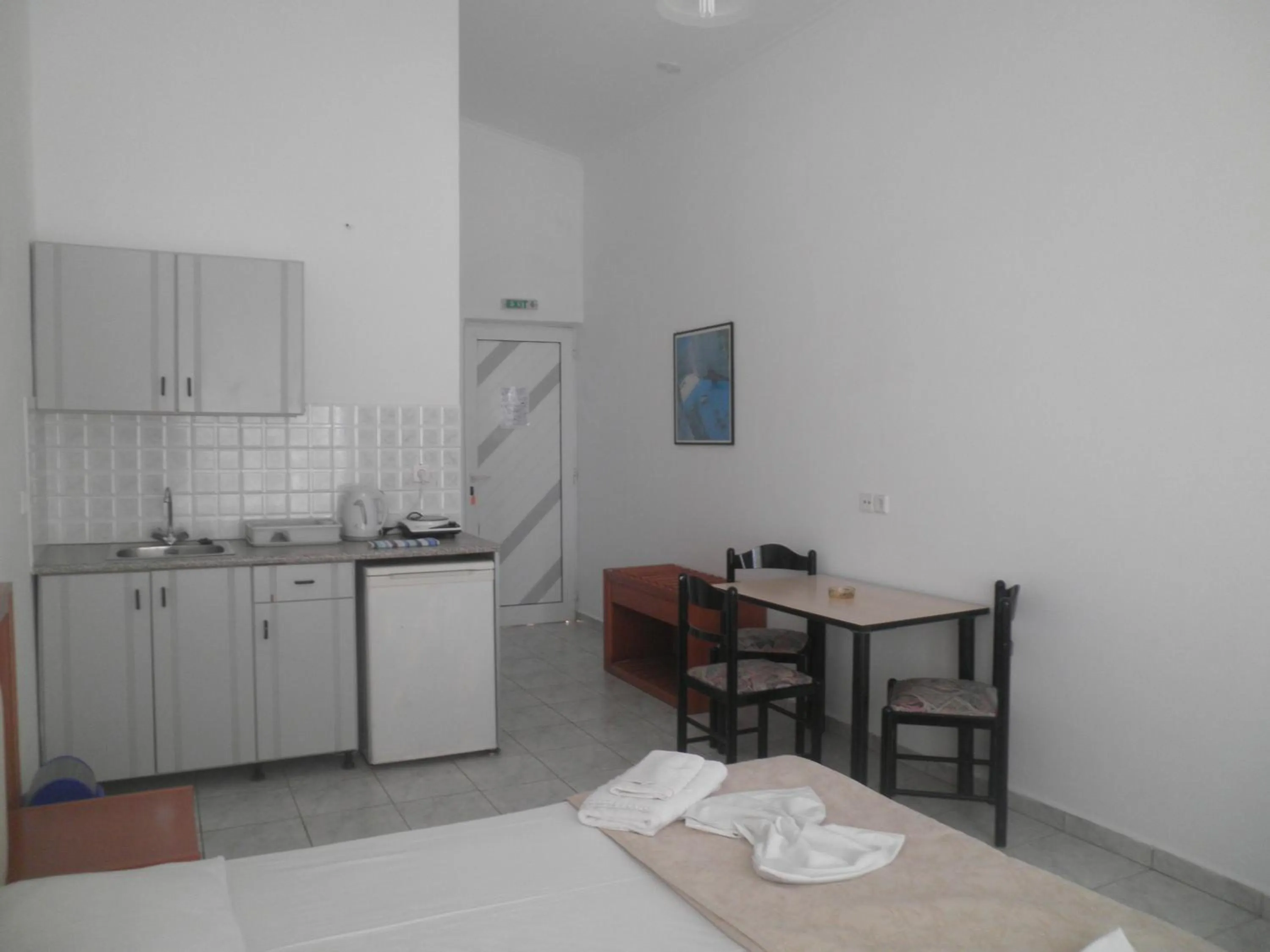 Kitchen or kitchenette in Haridimos Apartments